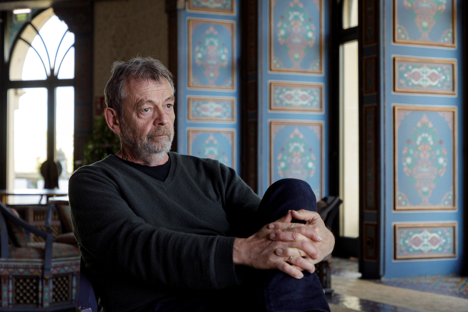 Pierre Lemaitre, fotografiado en la Fundación Tres Culturas.