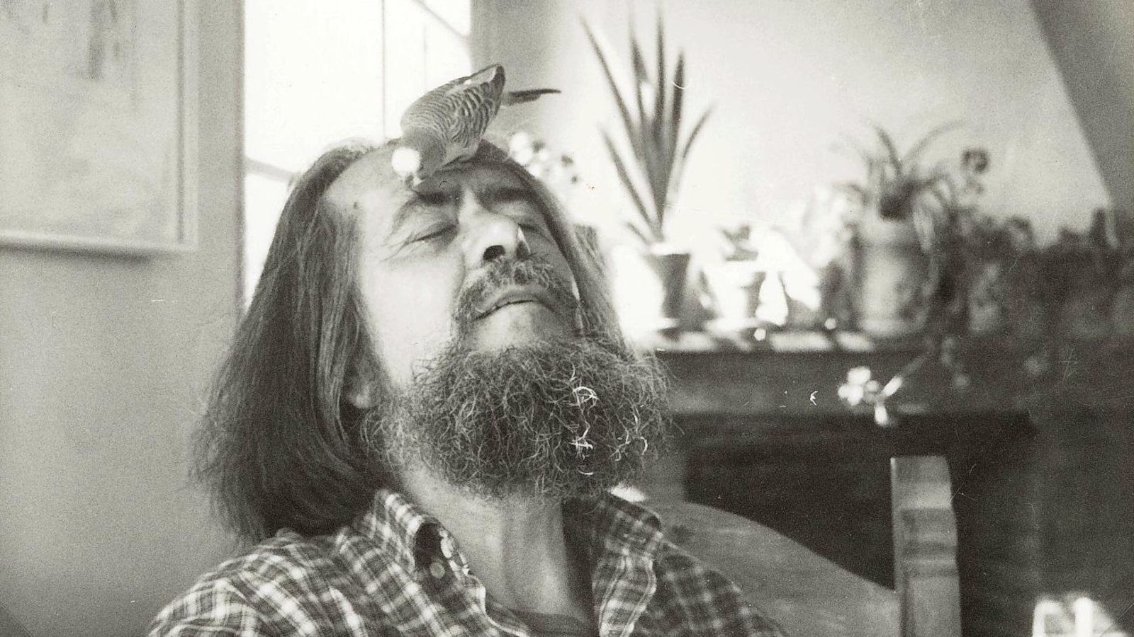 Ory fotografiado por Osvaldo Gomáriz en Madrid, 1980.
