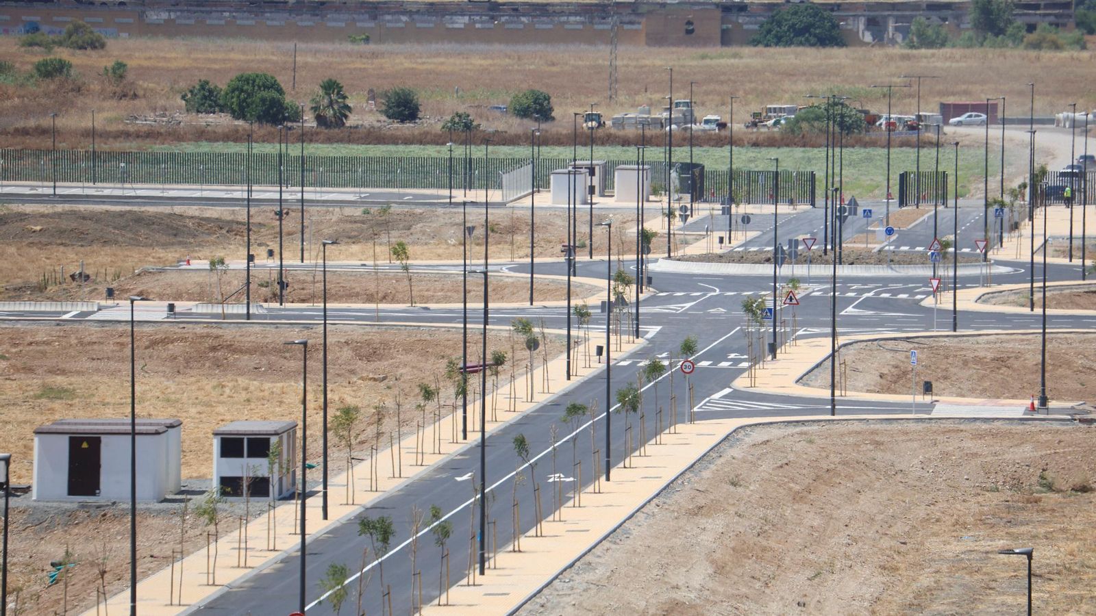 La urbanización de la Base Logística del Ejército de Córdoba.