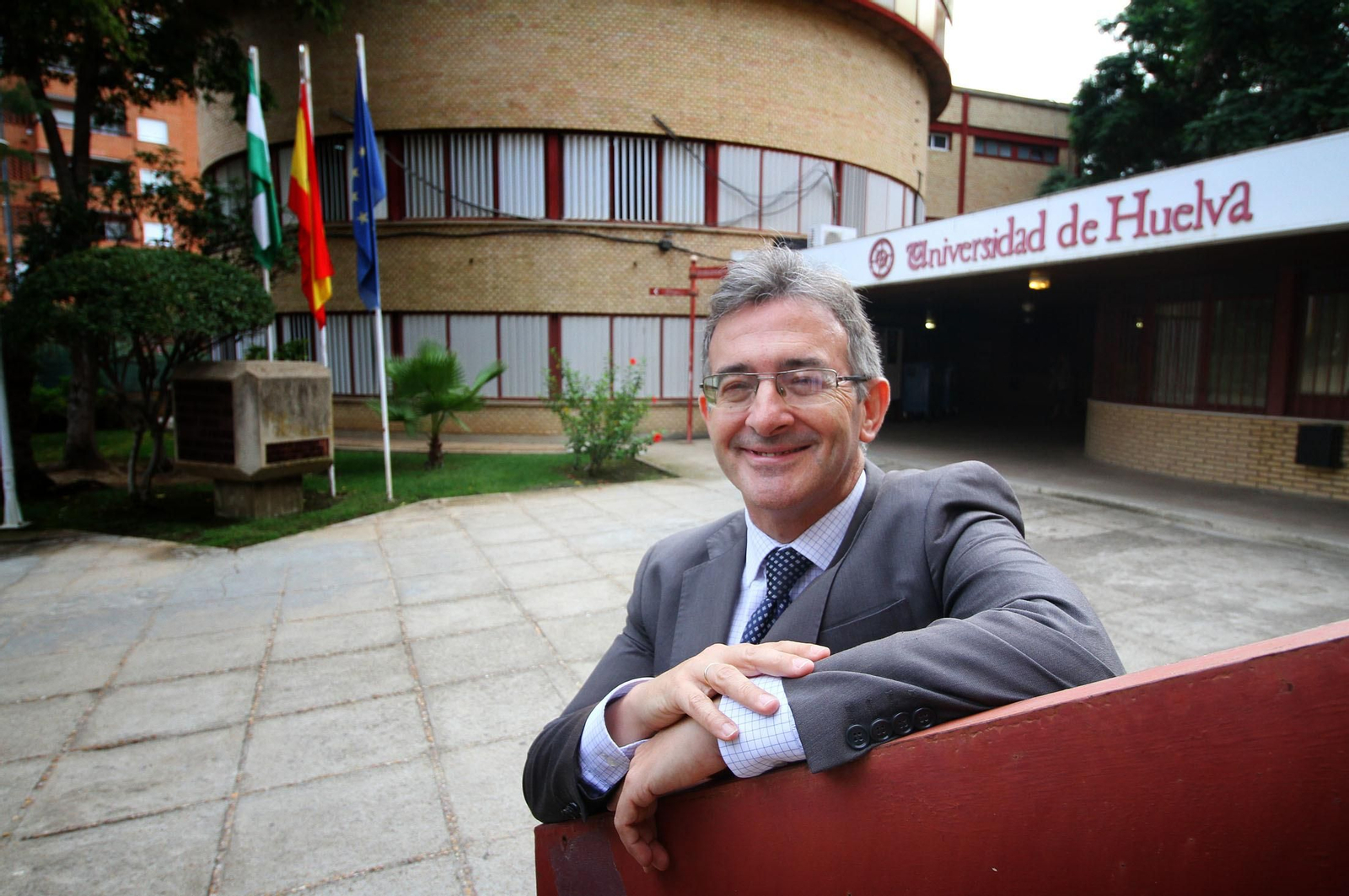 Francisco Ruiz, rector de la Universidad de Huelva