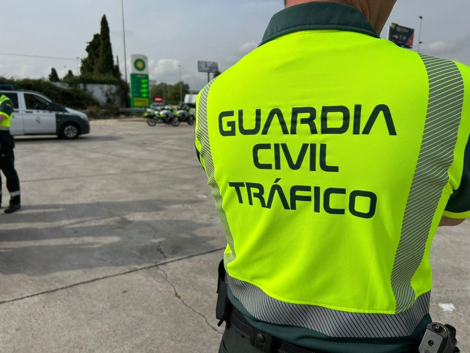 Un agente de la Guardia Civil de Tráfico.