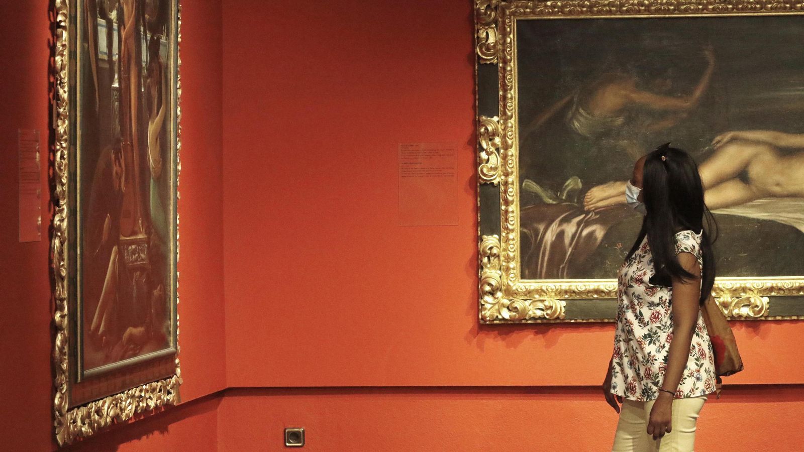 Una de las salas del Museo Julio Romero de Torres.