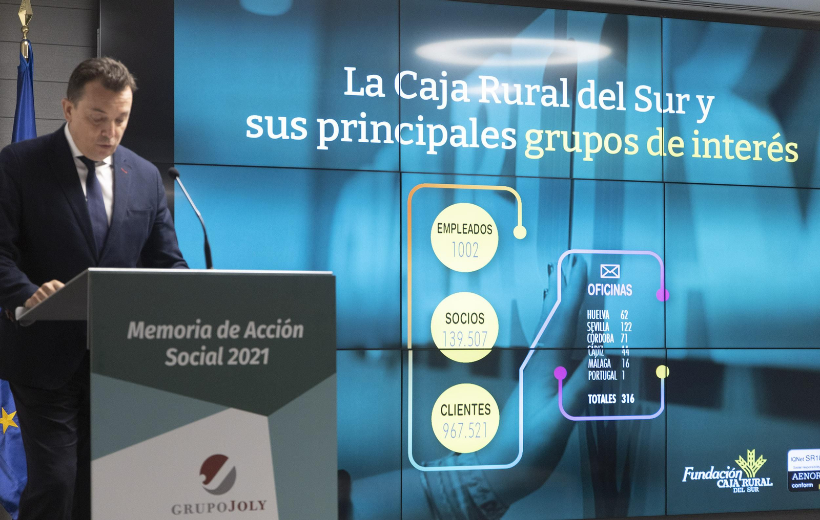 La Fundación Caja Rural del Sur presenta el Informe de acción social, todas las imágenes