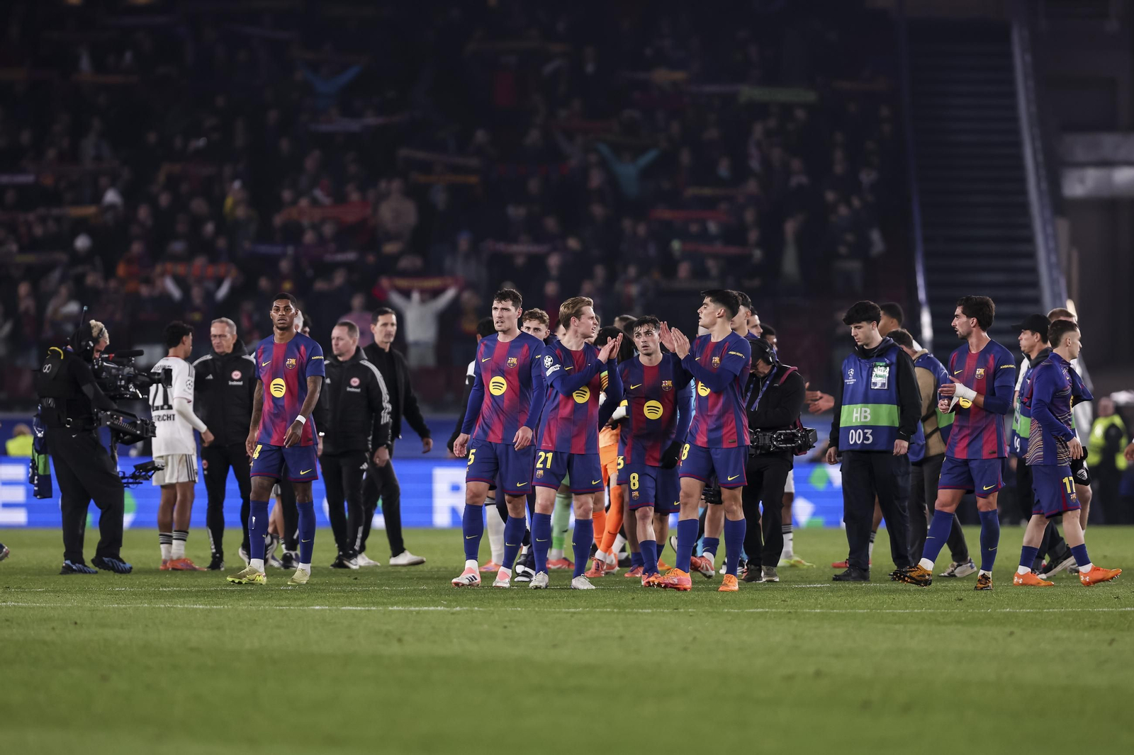 Las fotos del Barcelona-Eintracht Frankfurt