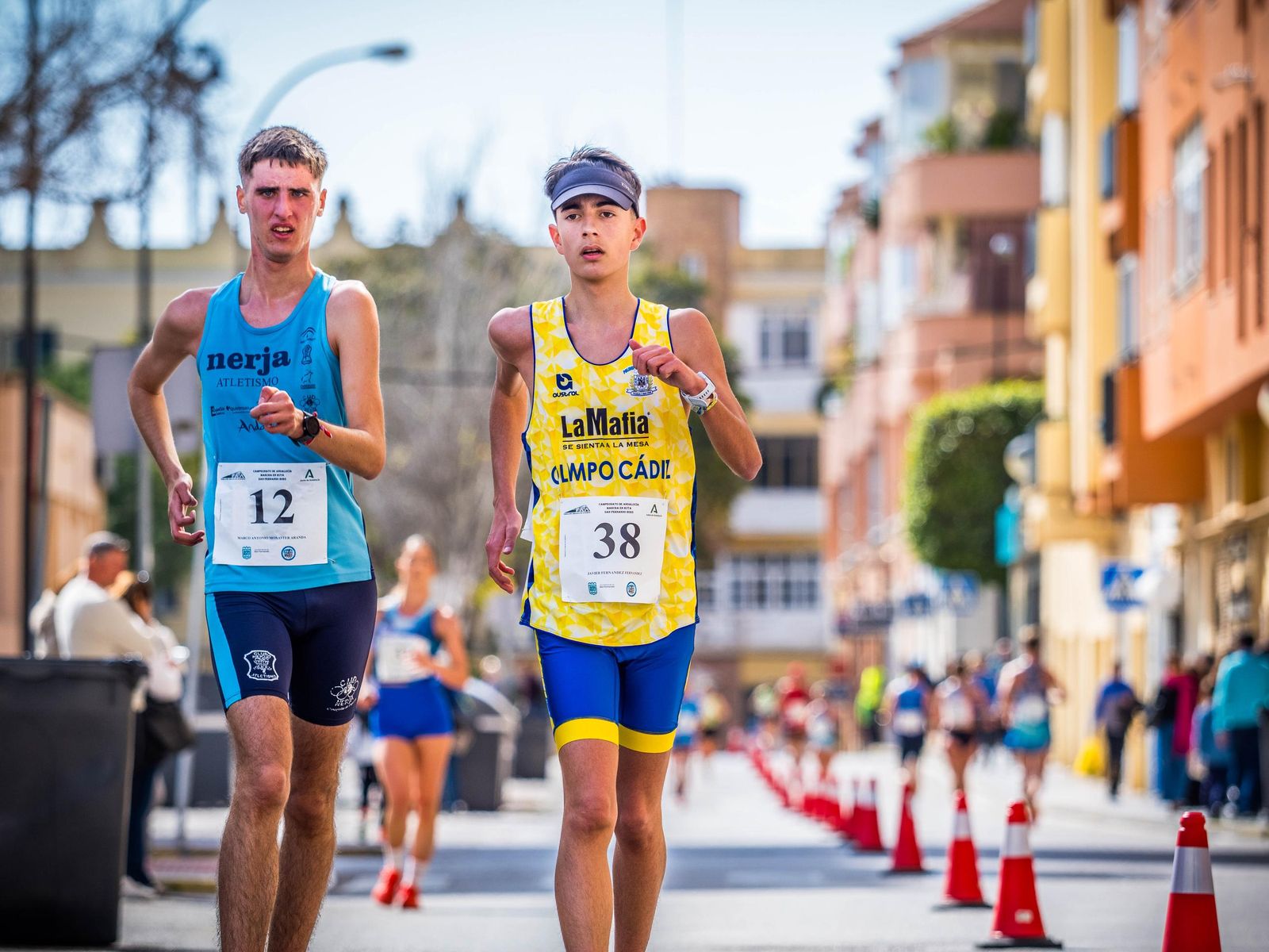 San Fernando acoge el Campeonato de Andalucía de Marcha en Ruta: las imágenes