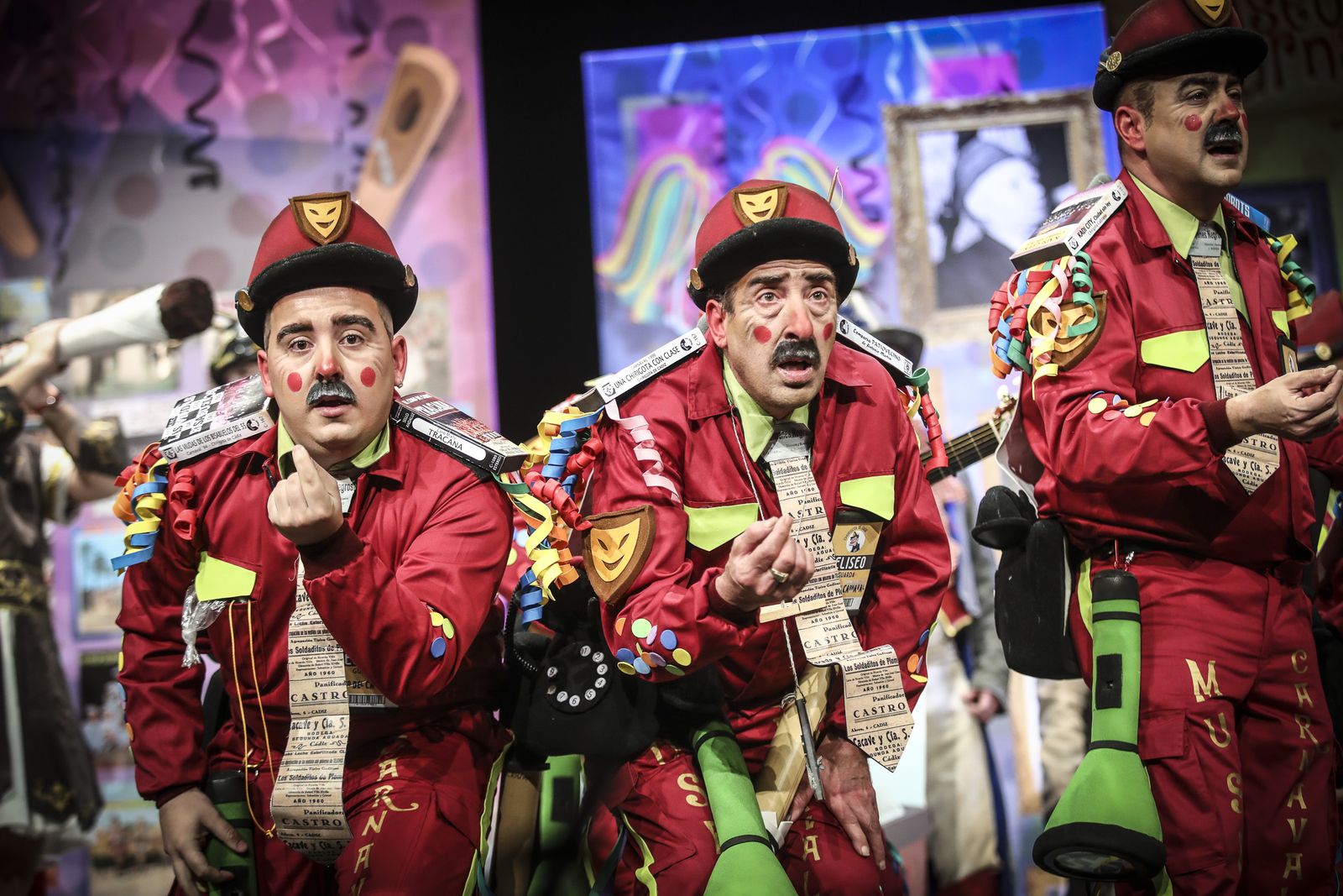 Chirigota Una noche en el museo