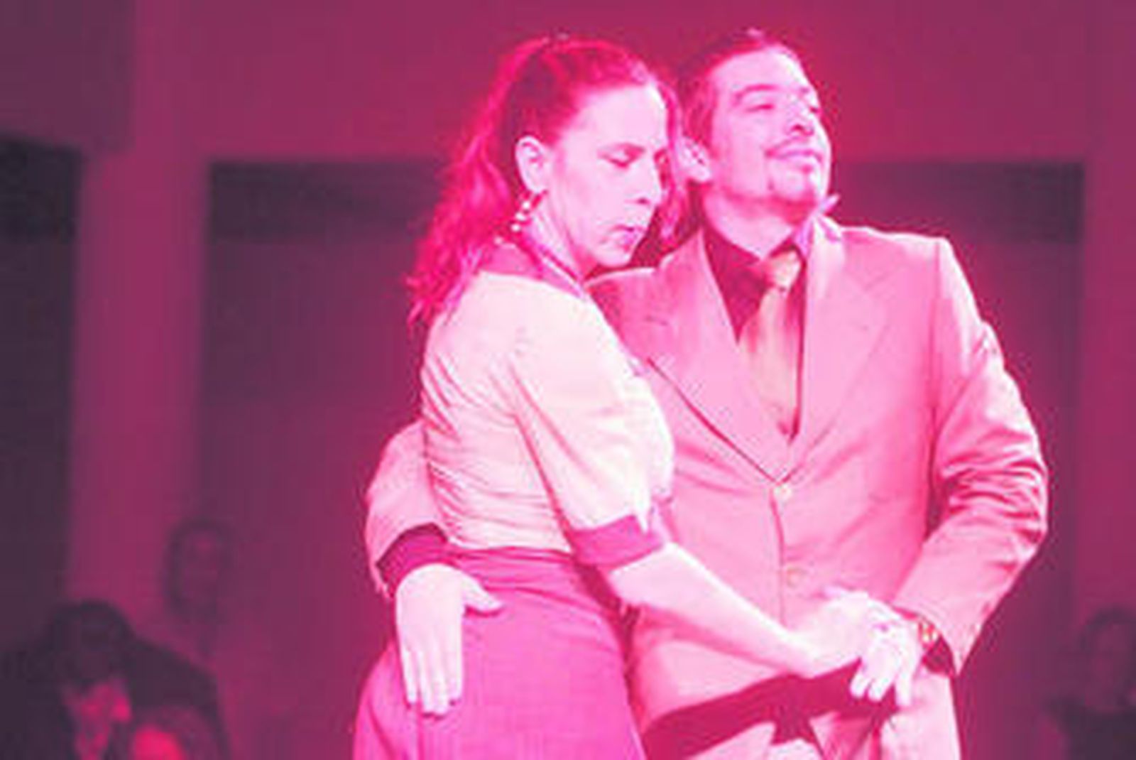 Horacio Morales durante su actuación.