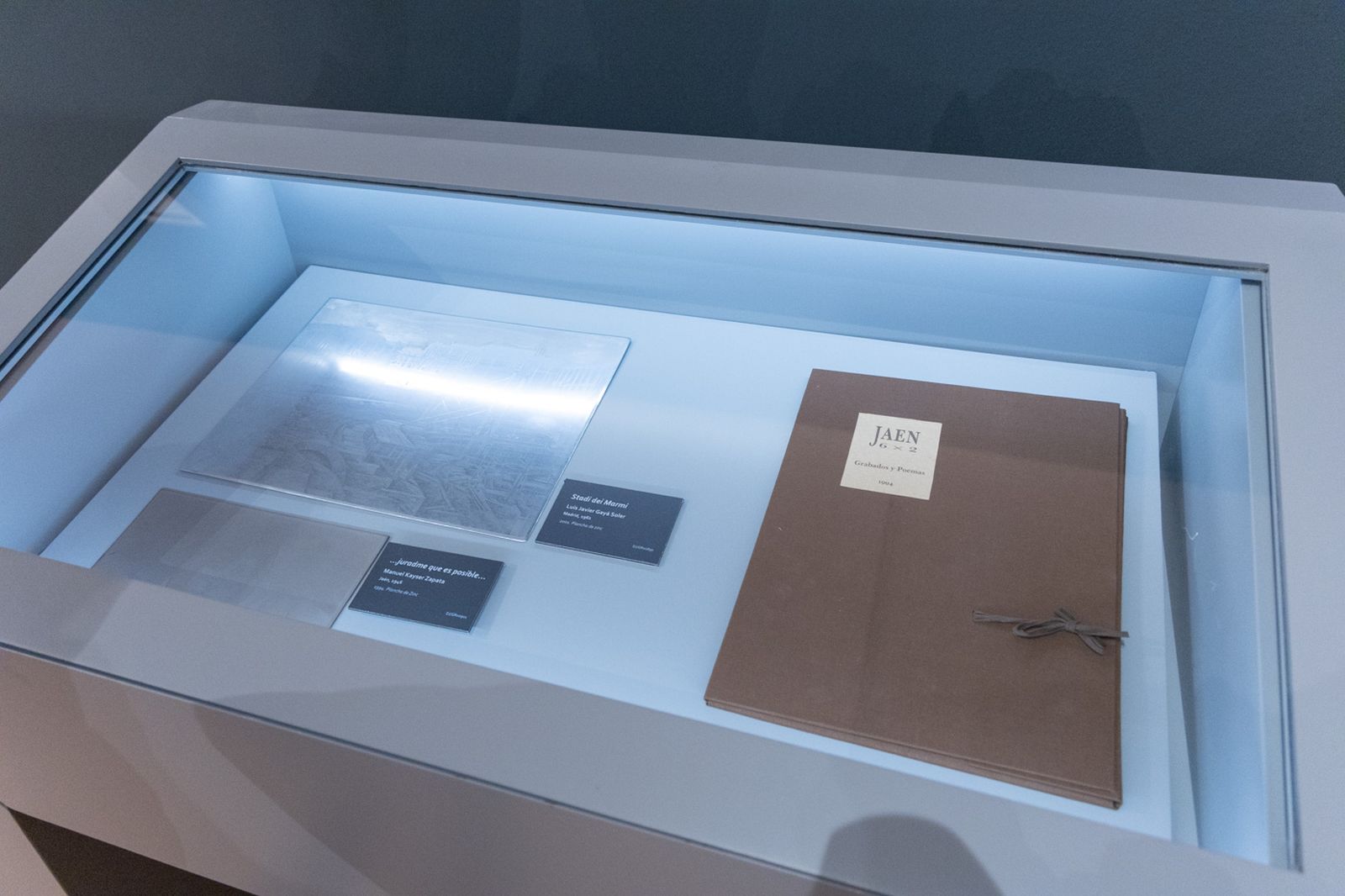 Inauguración de la nueva sala de exposiciones permanentes del Museo de Jaén con la colección de arte gráfico