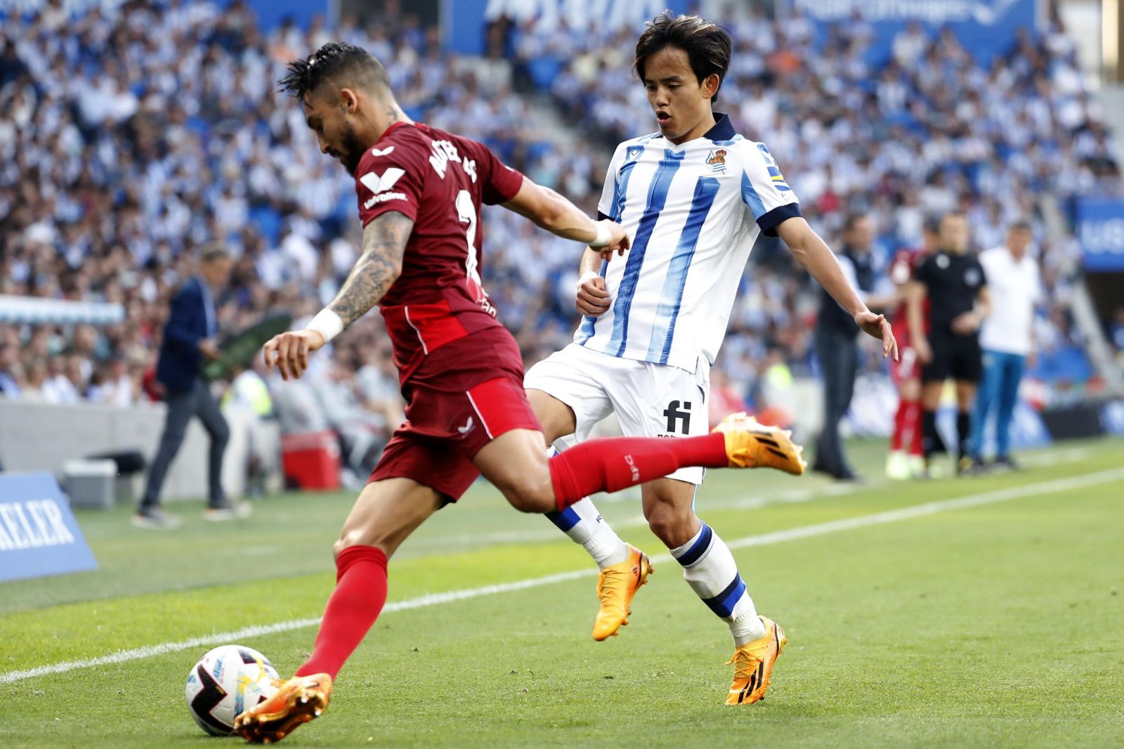 Las fotos del Real Sociedad - Sevilla