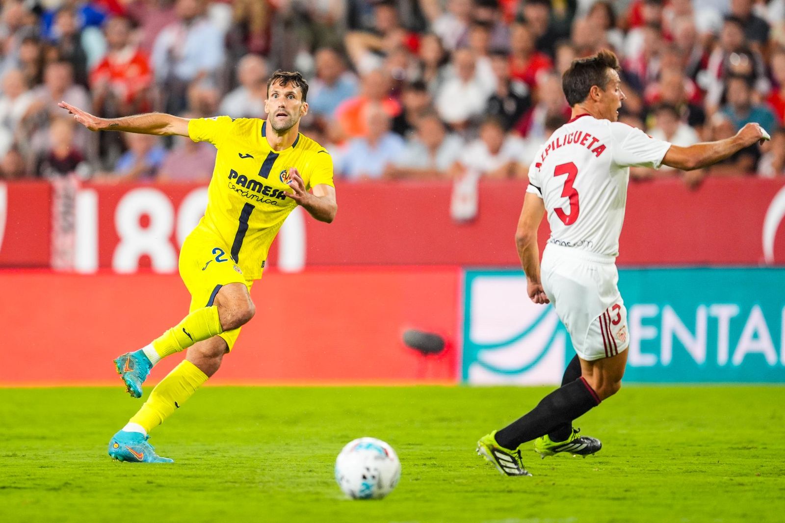 Las fotos del Sevilla-Villarreal