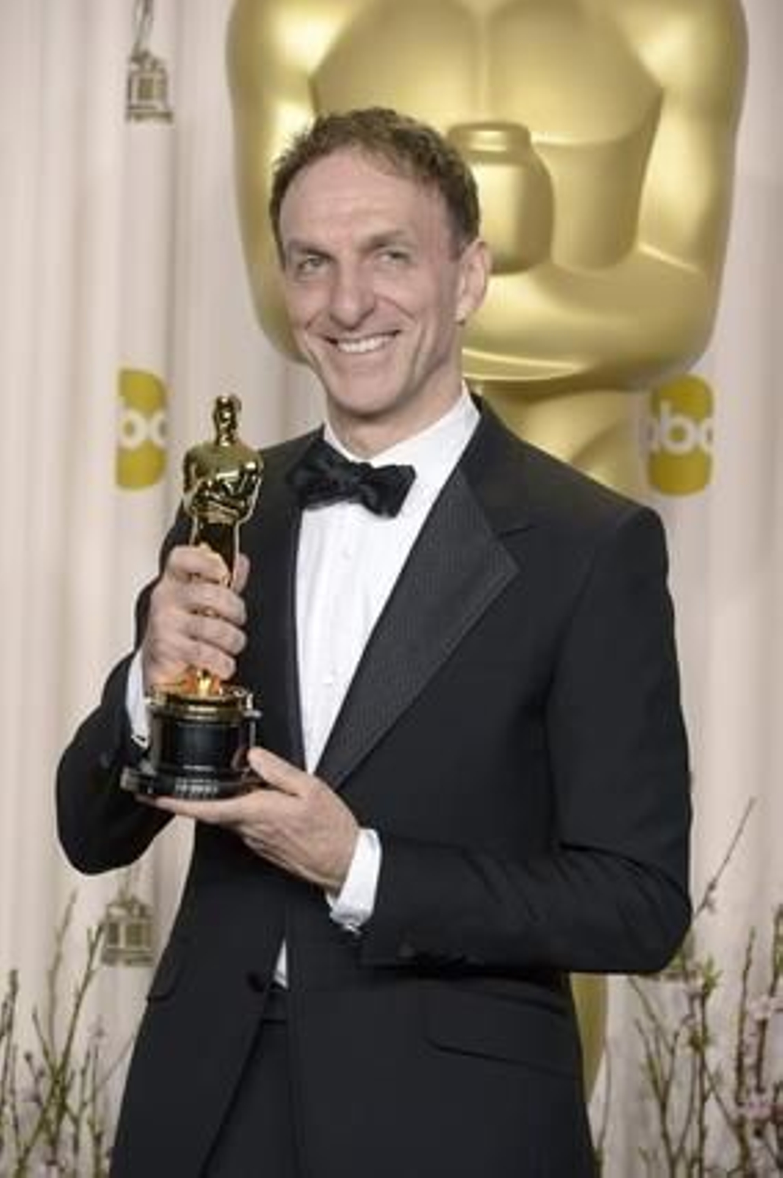 El compositor canadiense Mychael Danna, Oscar a la mejor banda sonora por 'La vida de Pi'.

Foto: EFE