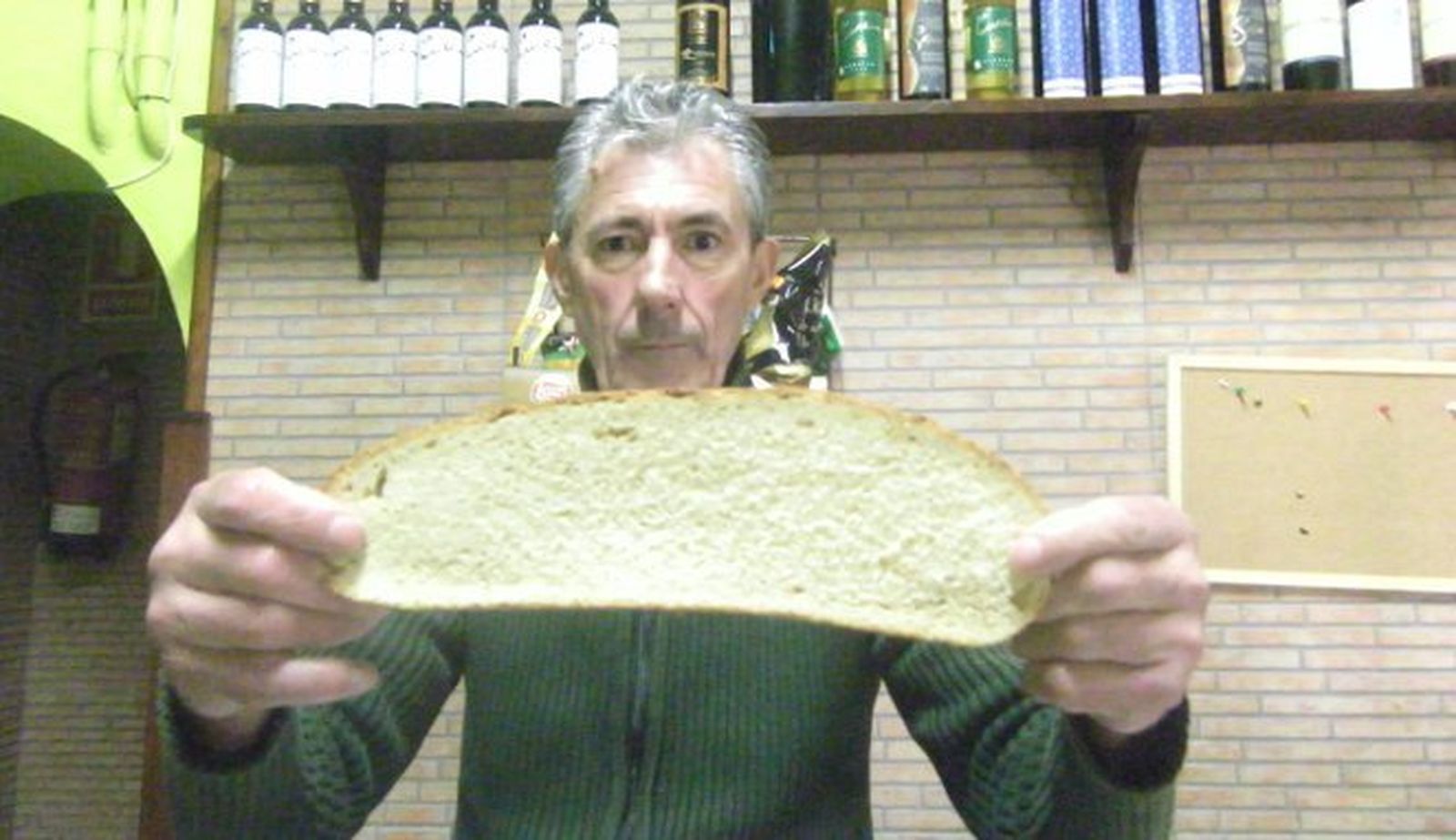 La larga rebaná de la Venta Pelayo, en Algeciras.