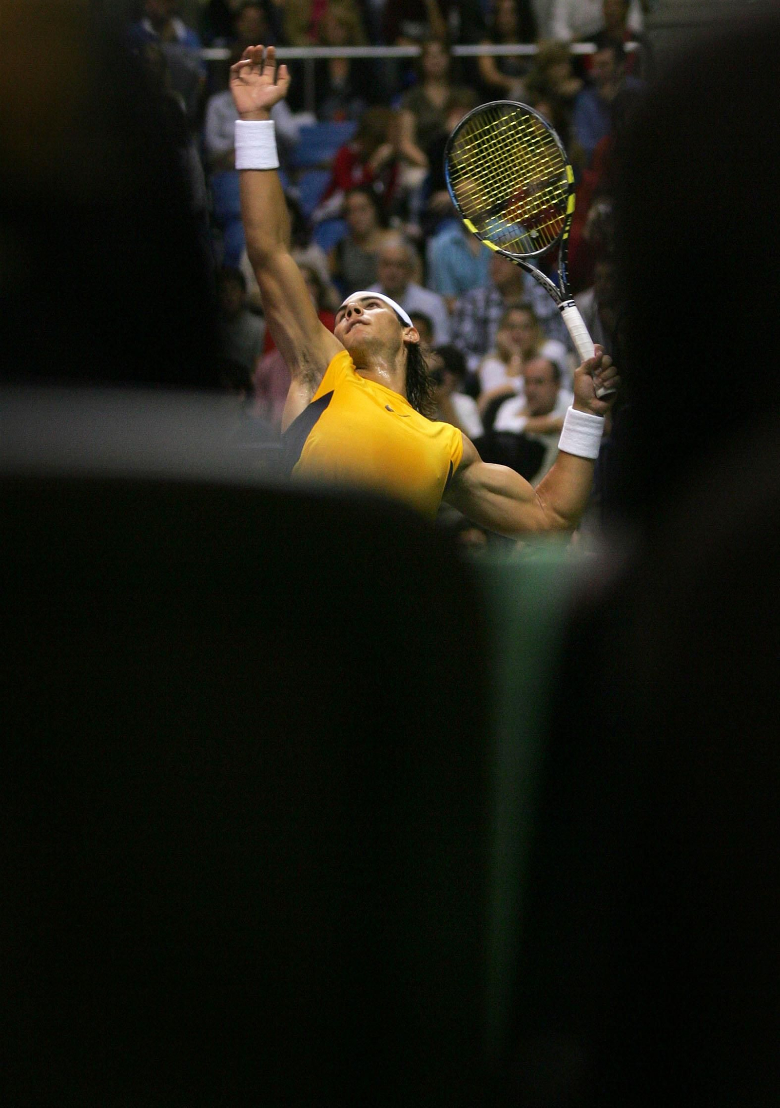 Cuando Rafa Nadal ya jugó en el Carpena