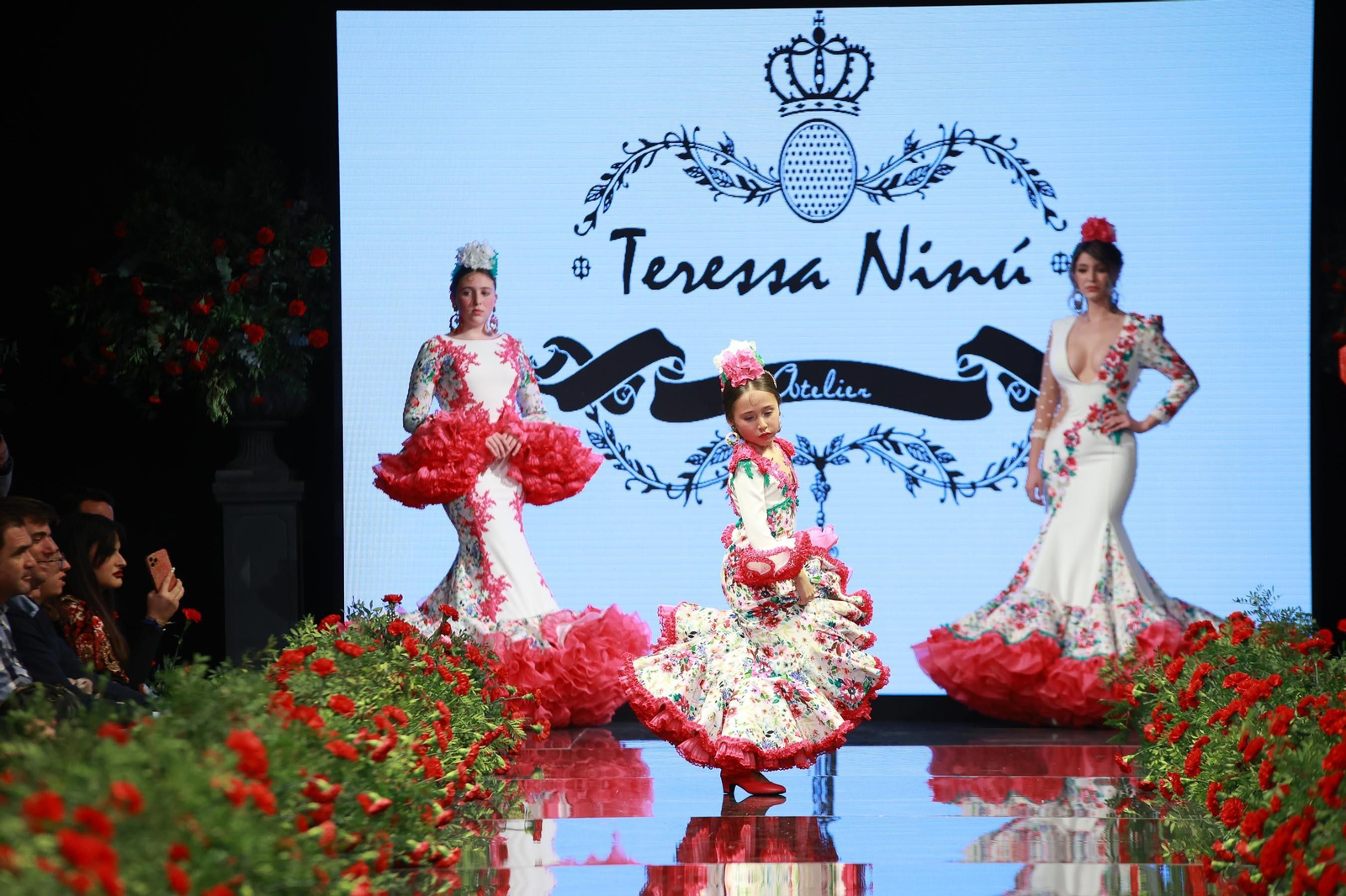 Desfile de Teresa Ninú - Atelier Nuria Chaparro en la Pasarela Flamenca Jerez Tío Pepe 2023