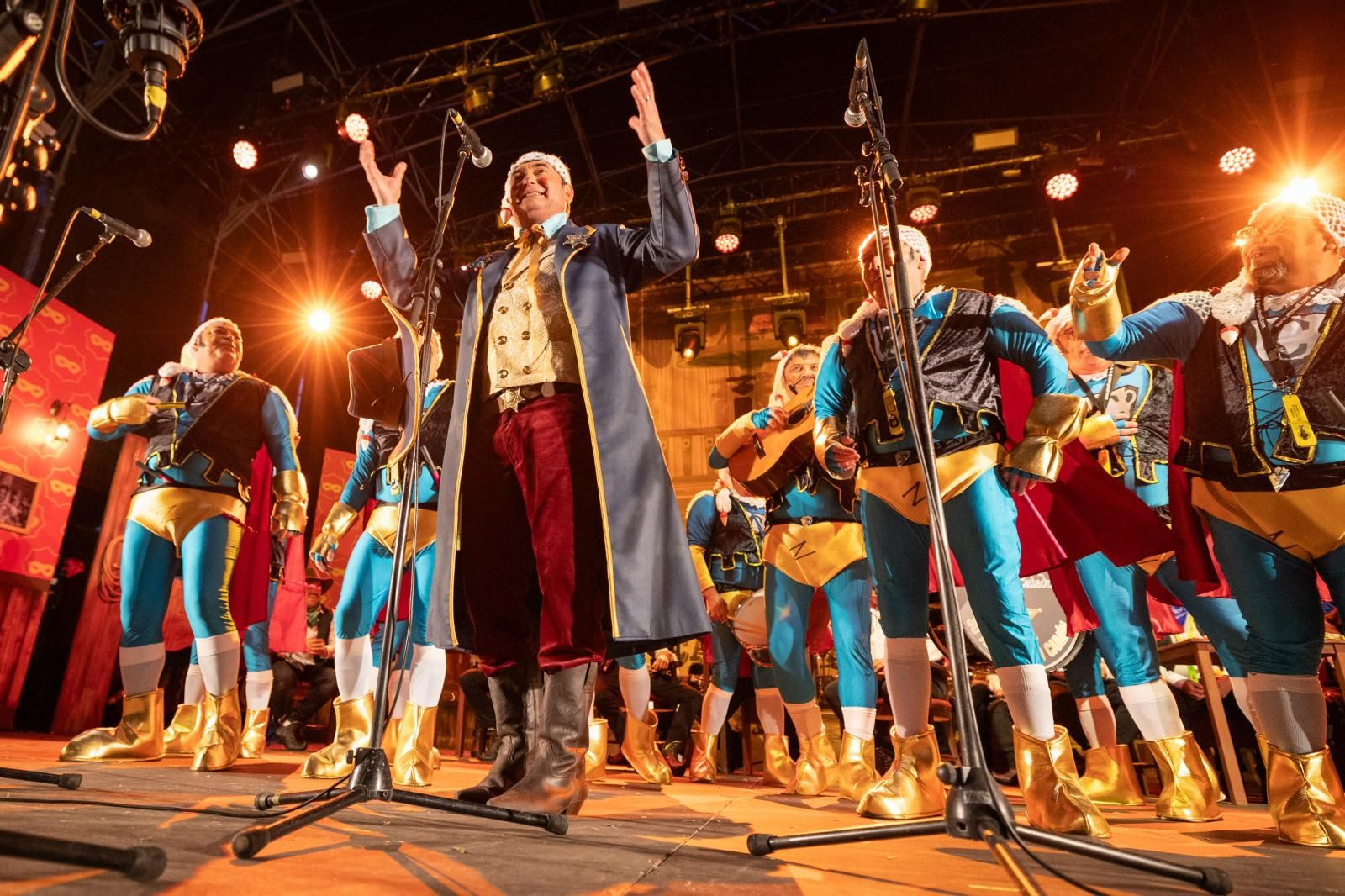 Todas las imágenes del pregón del Sheriff del Carnaval de Cádiz 2024