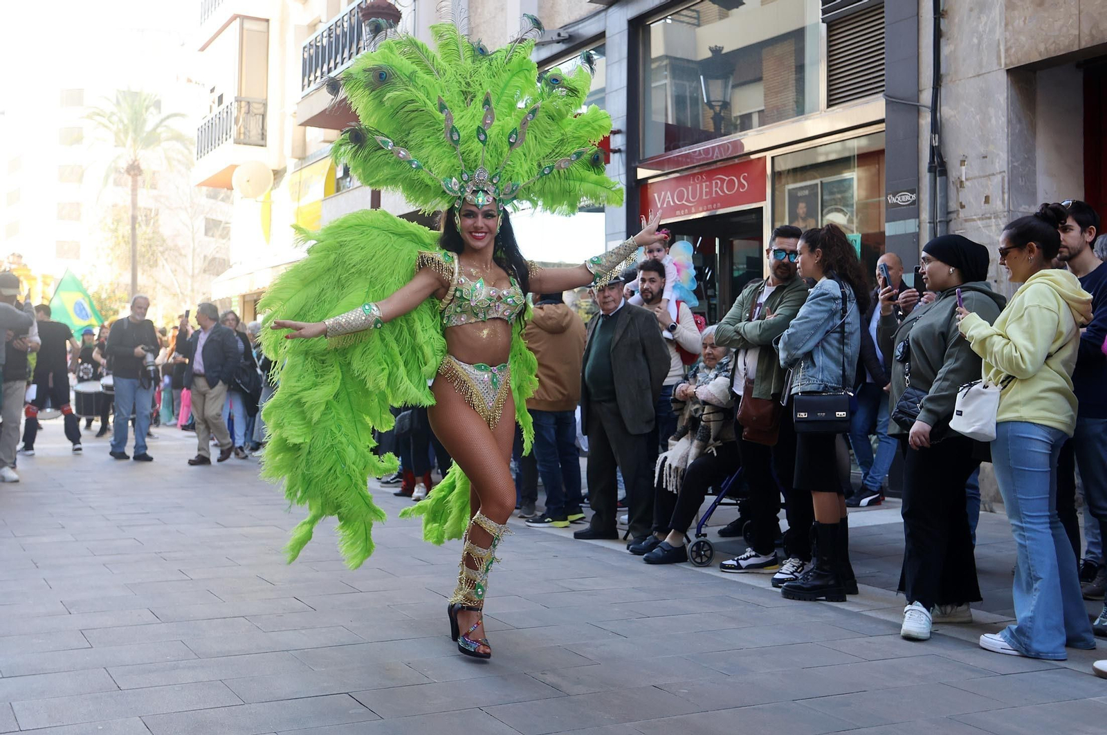 Imágenes de la cabalgata del Carnaval Colombino 2024