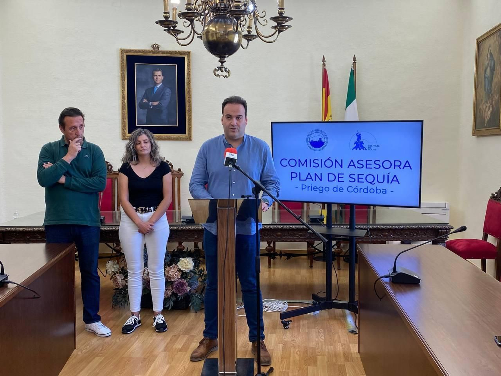 Presentación de la comisión del Plan de Sequía de Priego de Córdoba.