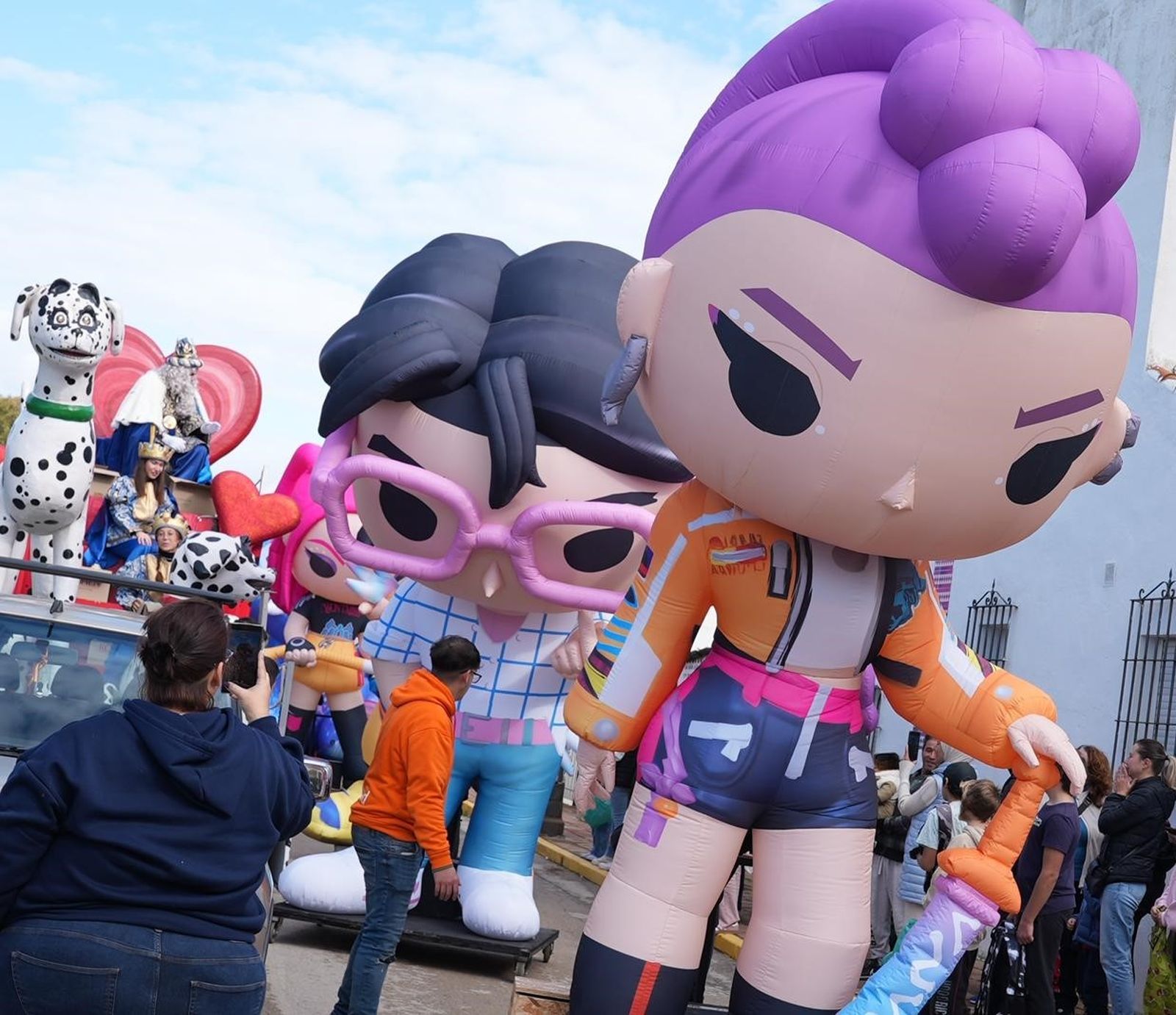 Los Reyes Magos desembarcan en Casares Costa