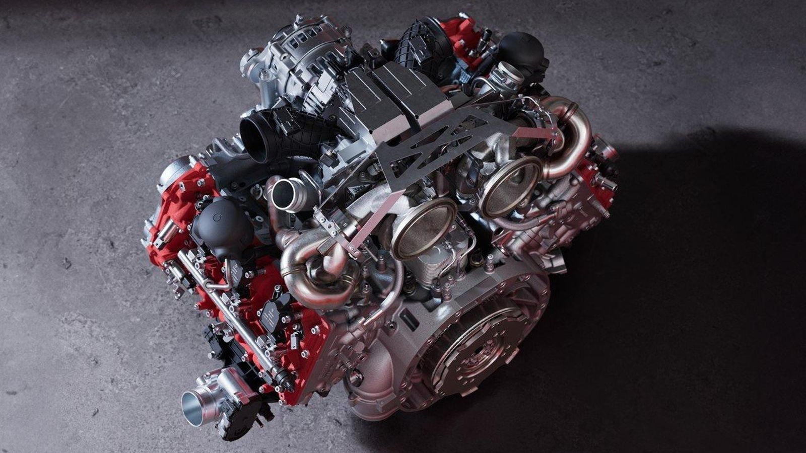 El motor del coche de la Challenge tiene una V a 120º. Su régimen de giro máximo es de 8.500 vueltas.