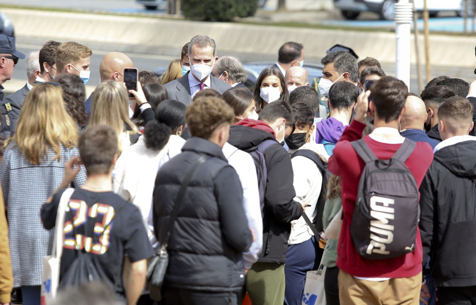 La visita de los Reyes a Málaga, en fotos