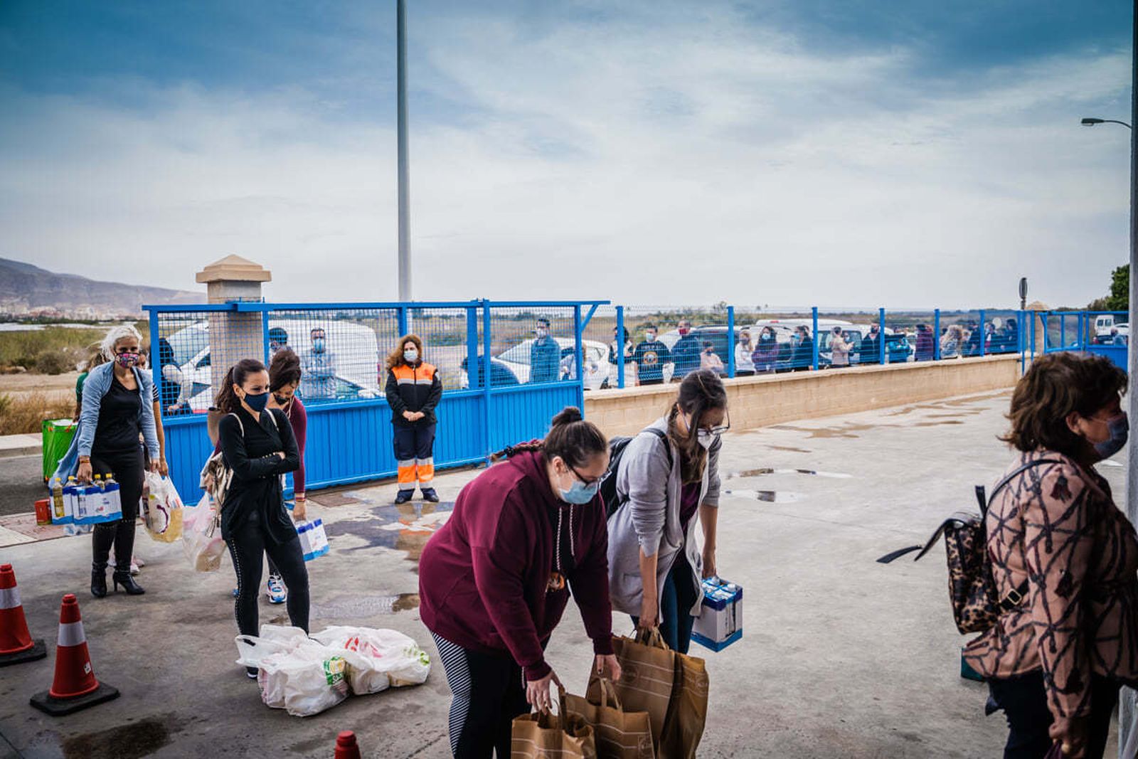 Los almerienses respondieron a esta llamada solidaria.
