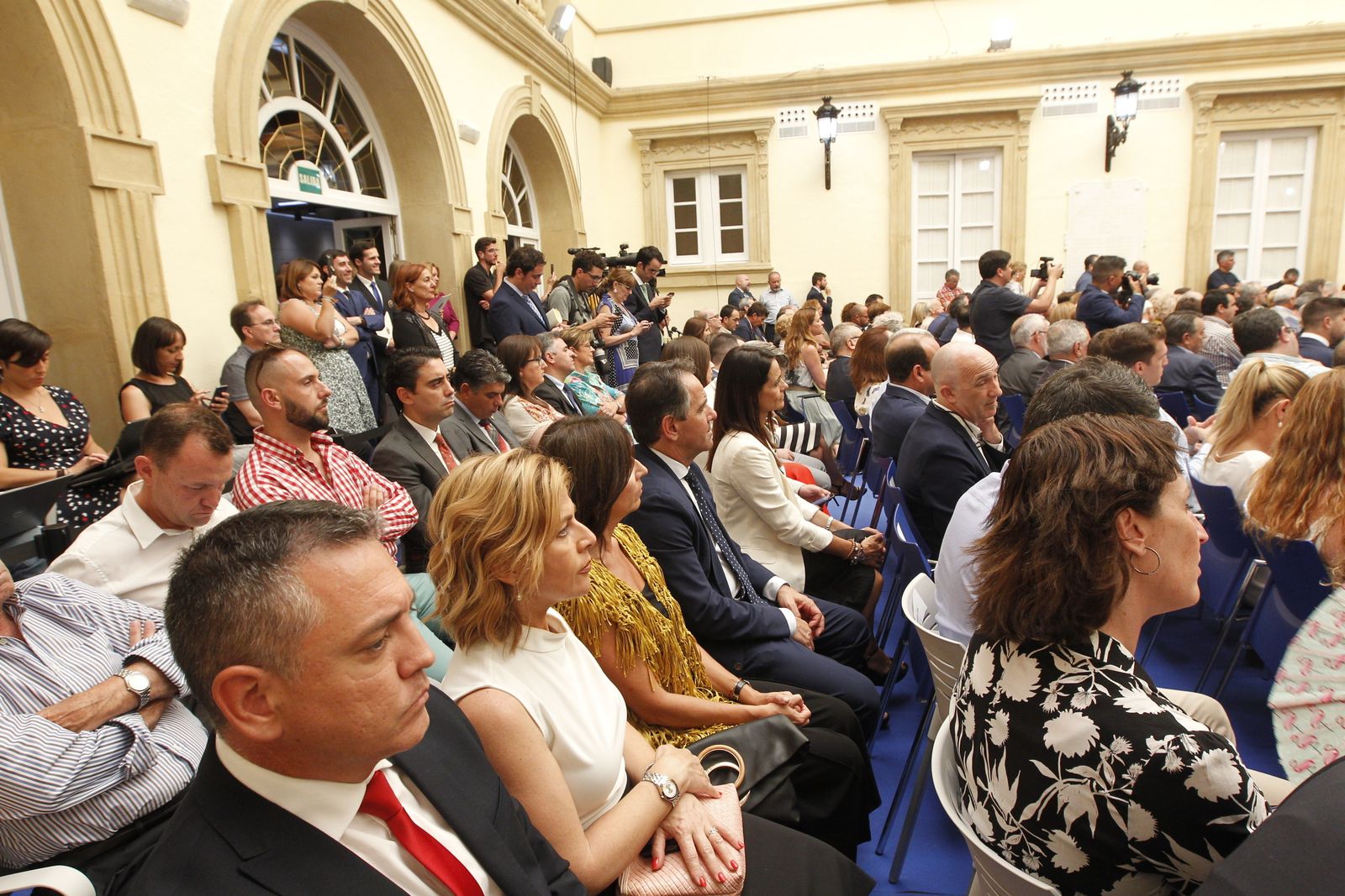 Pleno investidura Presidente Diputación de Almería. Javier Aureliano García