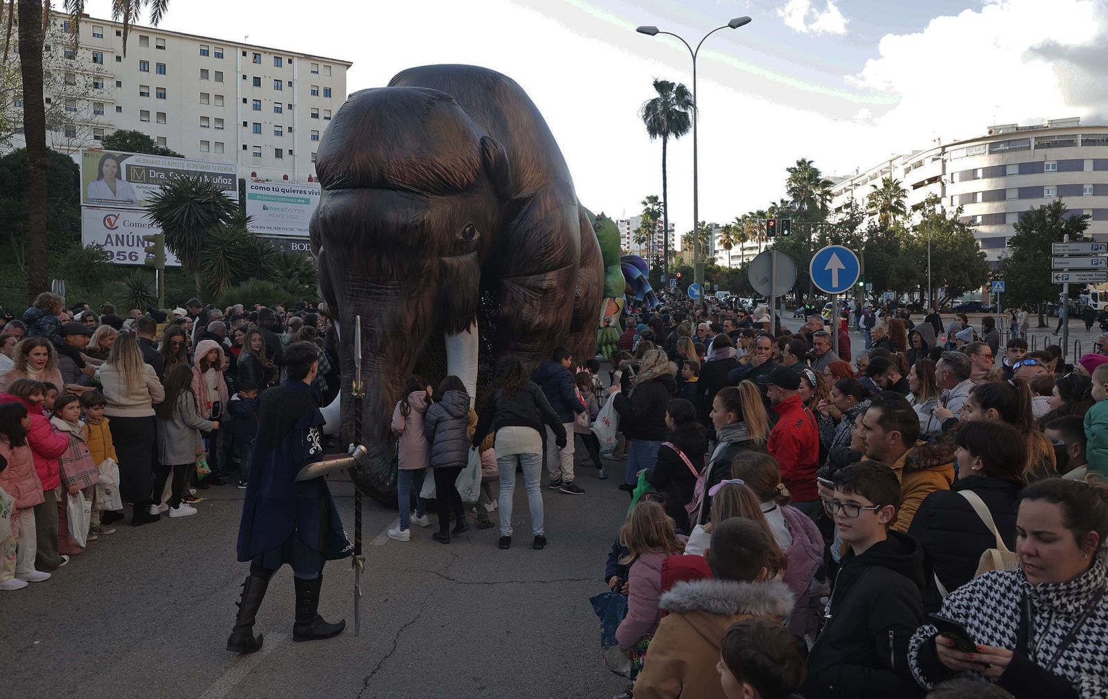 Fotos de la cabalgata de los Reyes Magos en Algeciras