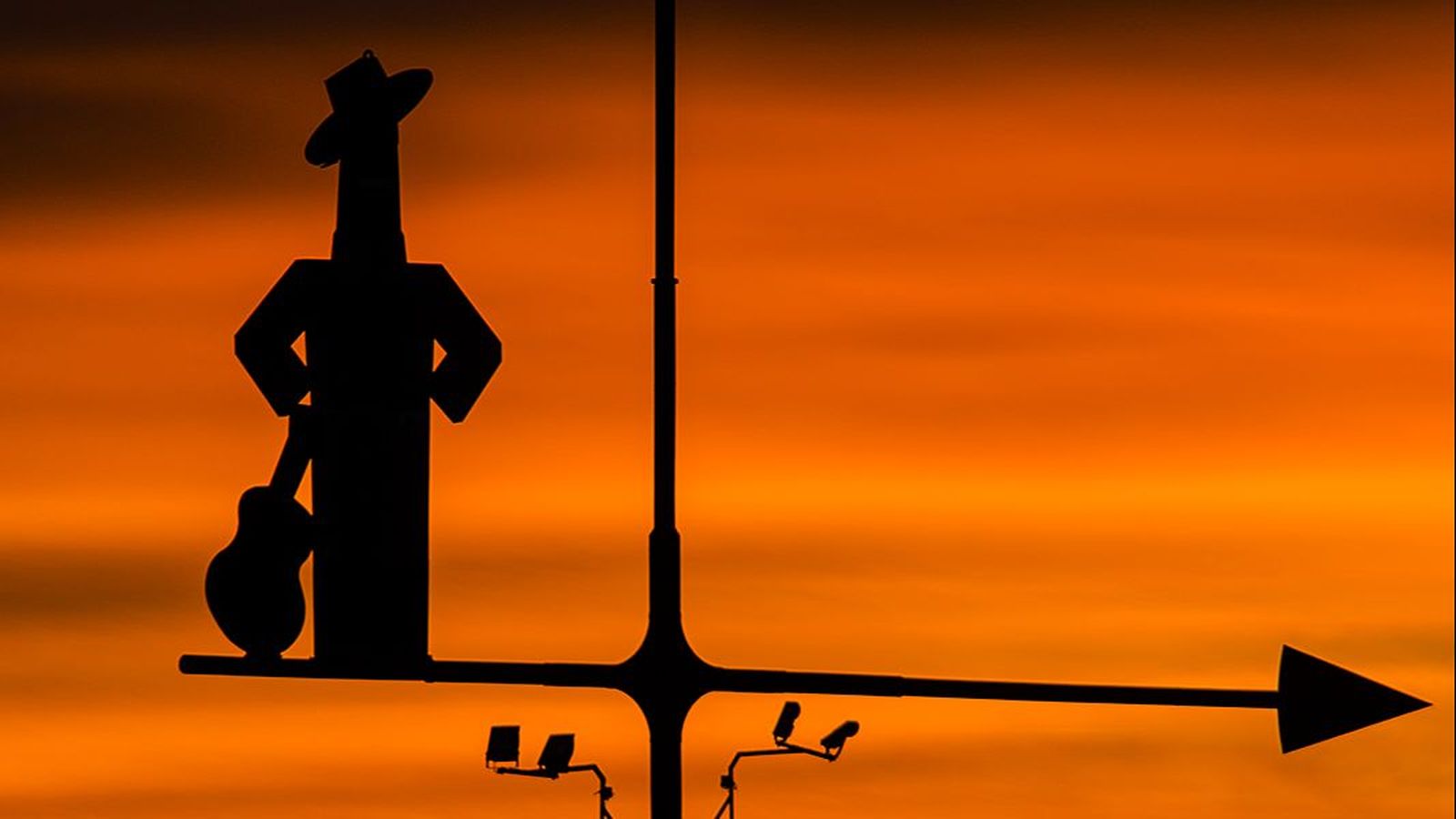 Atardecer en la Alameda Vieja (Jerez de la Frontera)