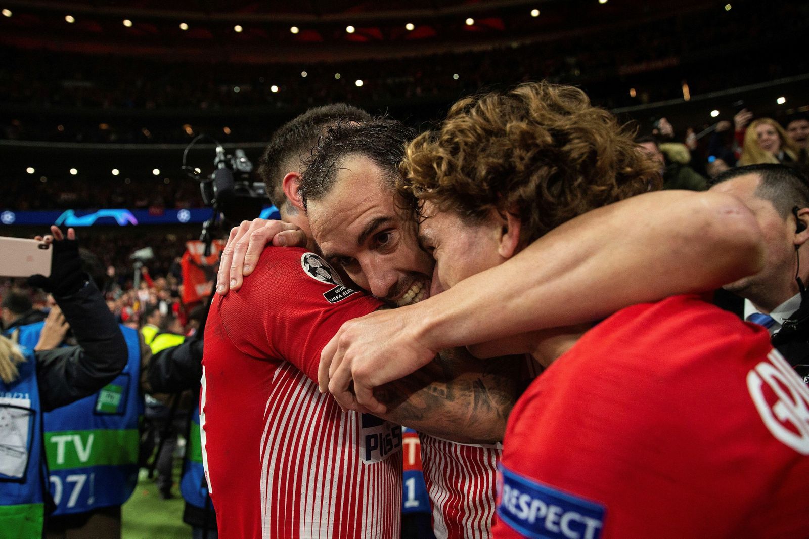 Las imágenes del Atlético de Madrid-Juventus