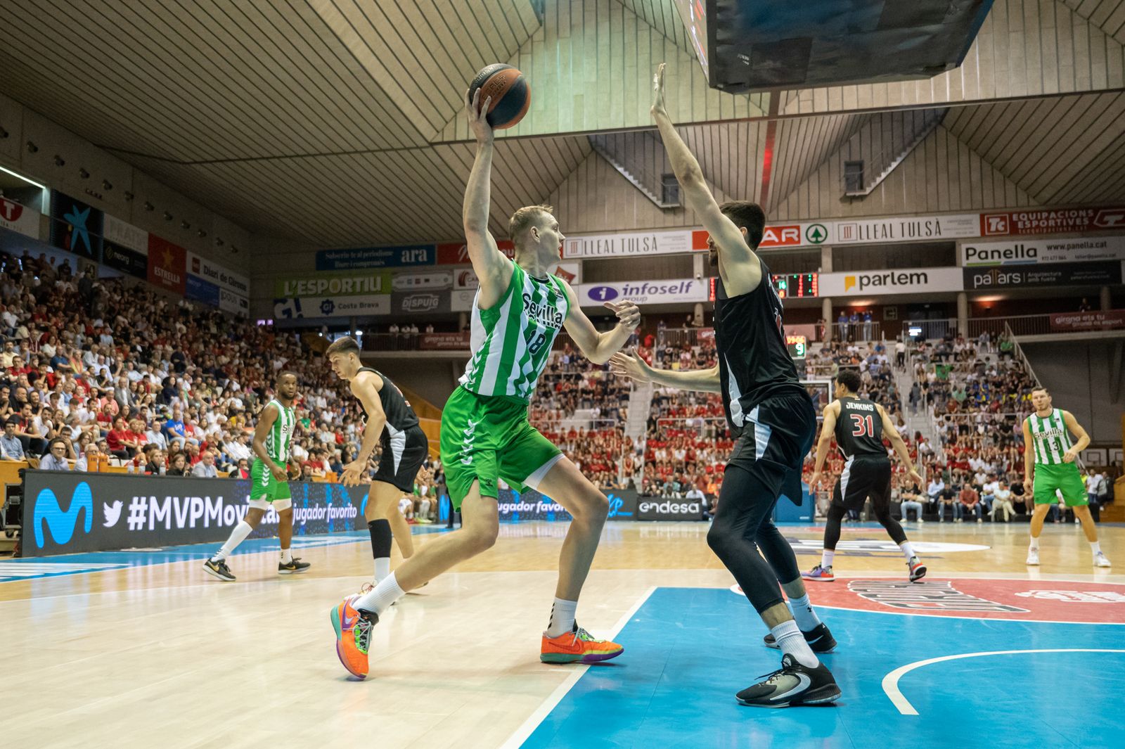 Las fotos del triunfo del Betis Baloncesto en Gerona