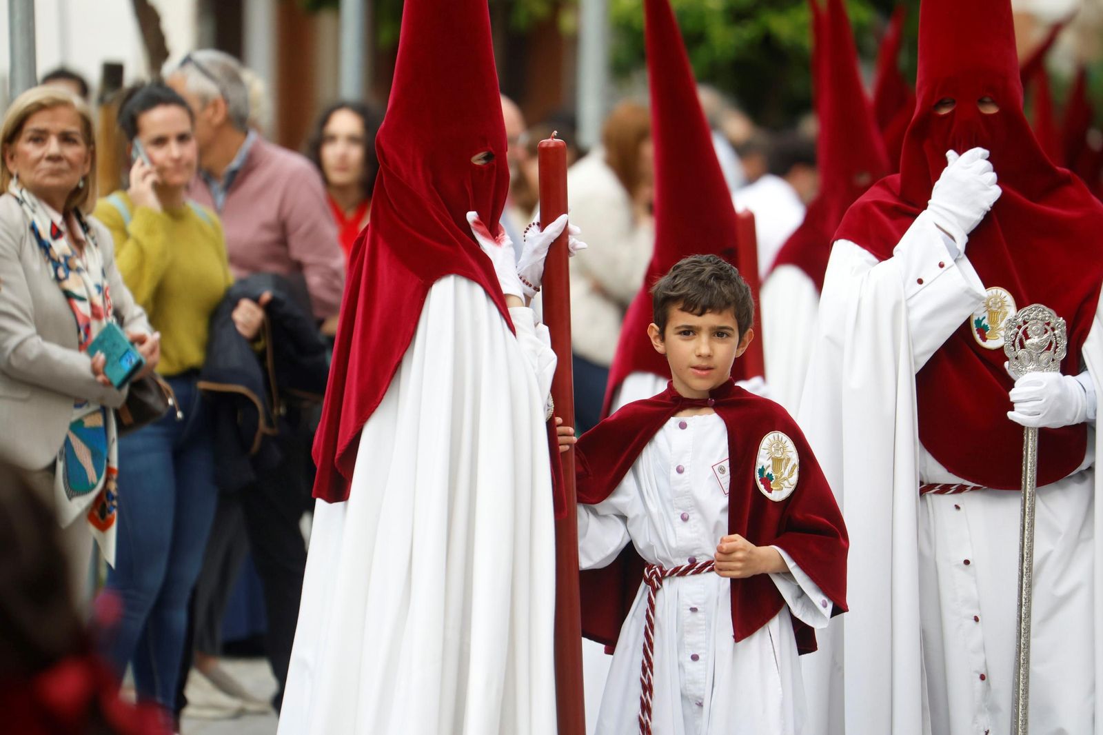 La procesión de la Sagrada Cena en este Jueves Santo de Córdoba, en imágenes