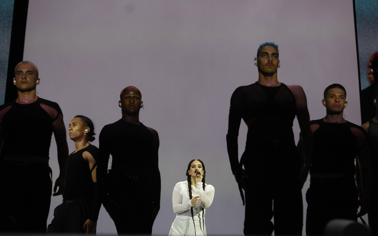 Las Imágenes del concierto de Rosalía