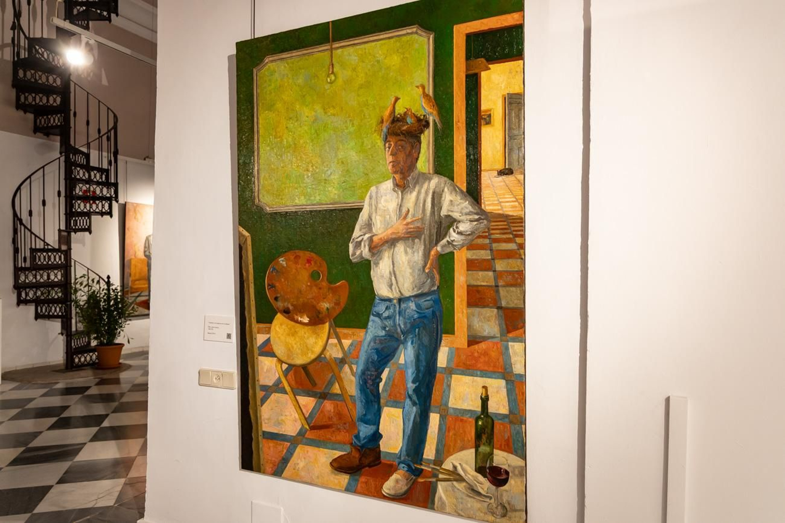 Una exposición en imágenes: ‘Escritura’ o el circo de la condición humana según José Antonio Zaragoza