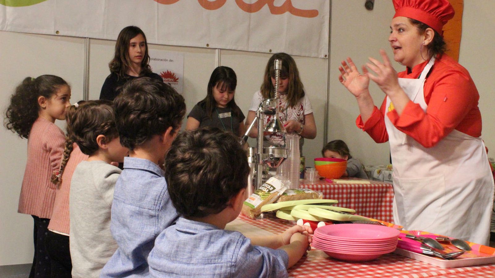 Los más pequeños aprenden cocina saludable en BioCultura.