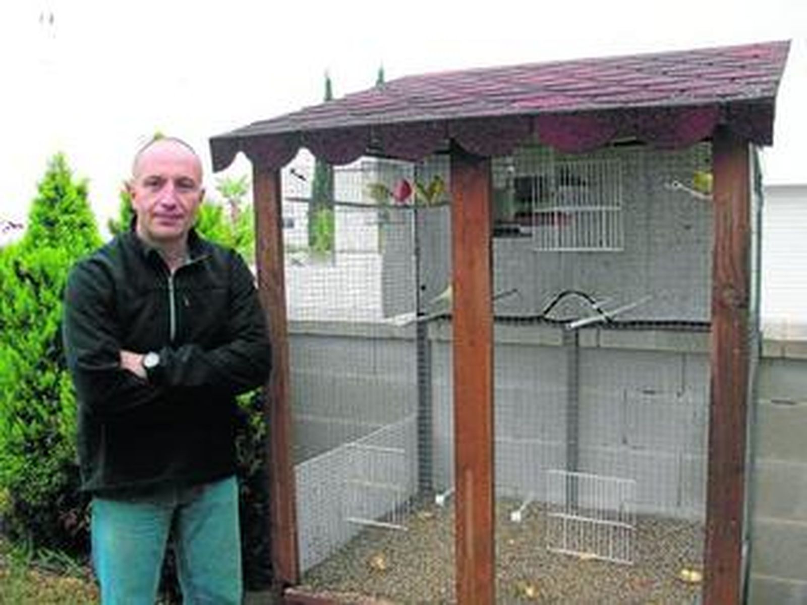 Pedro Baena es un gran aficionado a la ornitología.