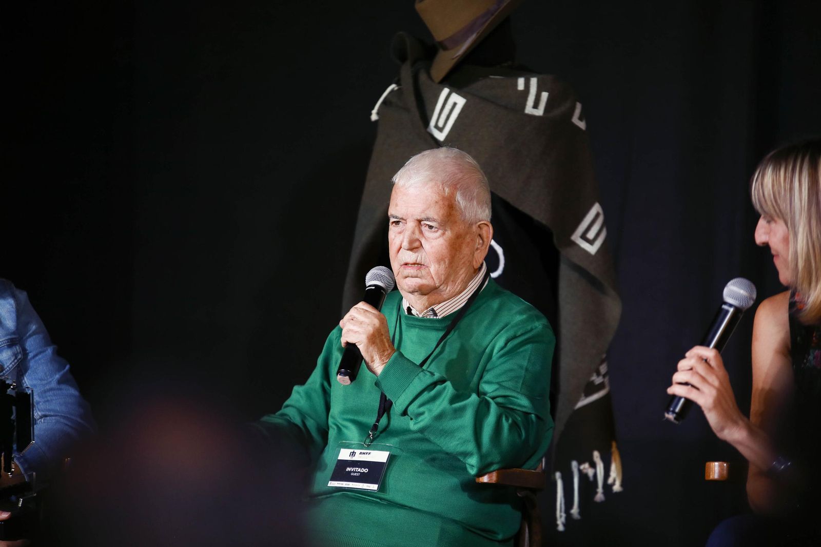 Las imágenes del premio desierto de Tabernas a Eugenio Alabiso en el Almería Western Film Festival