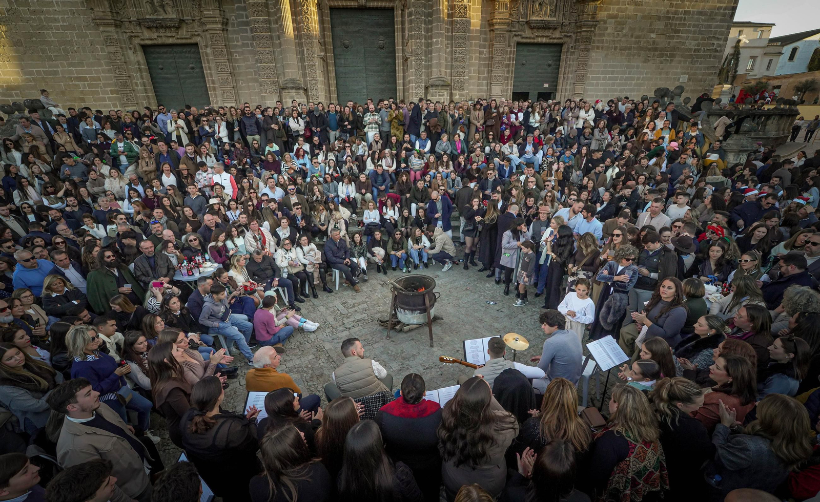 Imágenes de zambombas del día 7 de diciembre en Jerez