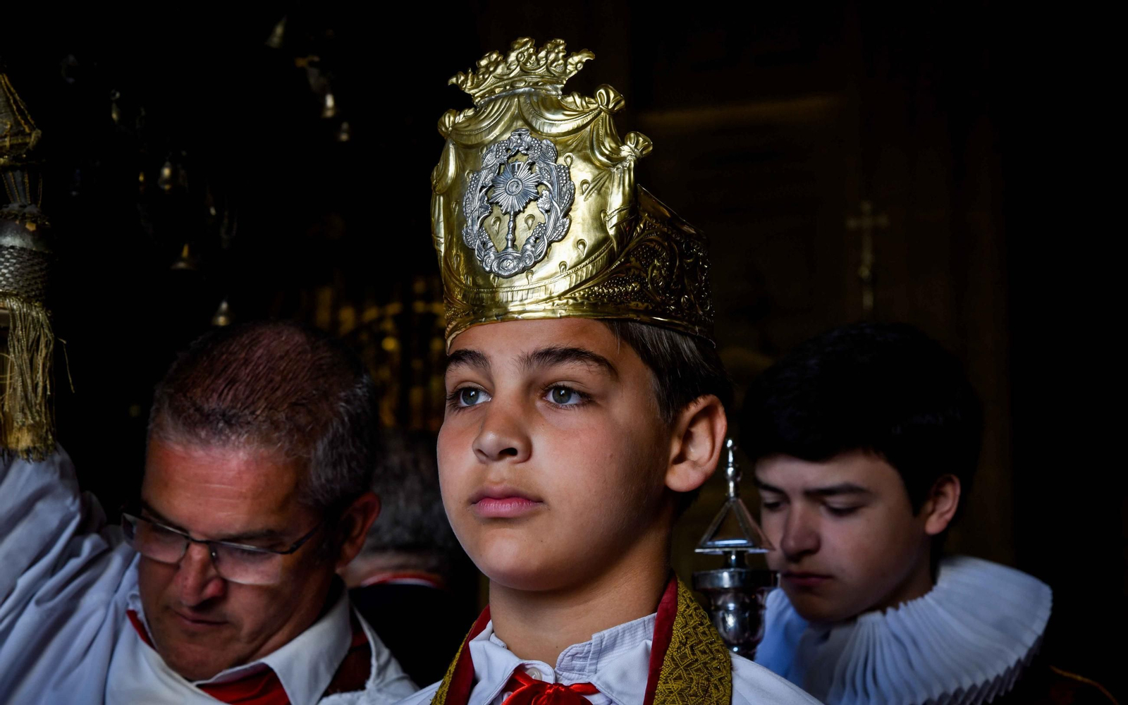 Imágenes de la procesión de impedidos de El Sagrario