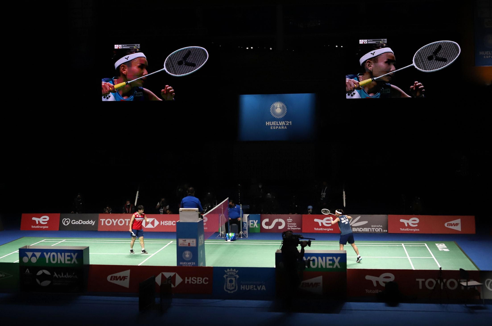 Huelva 2021: final femenina TAI Tzu Ying-YAMAGUCHI. Mundial de Bádminton Huelva´21