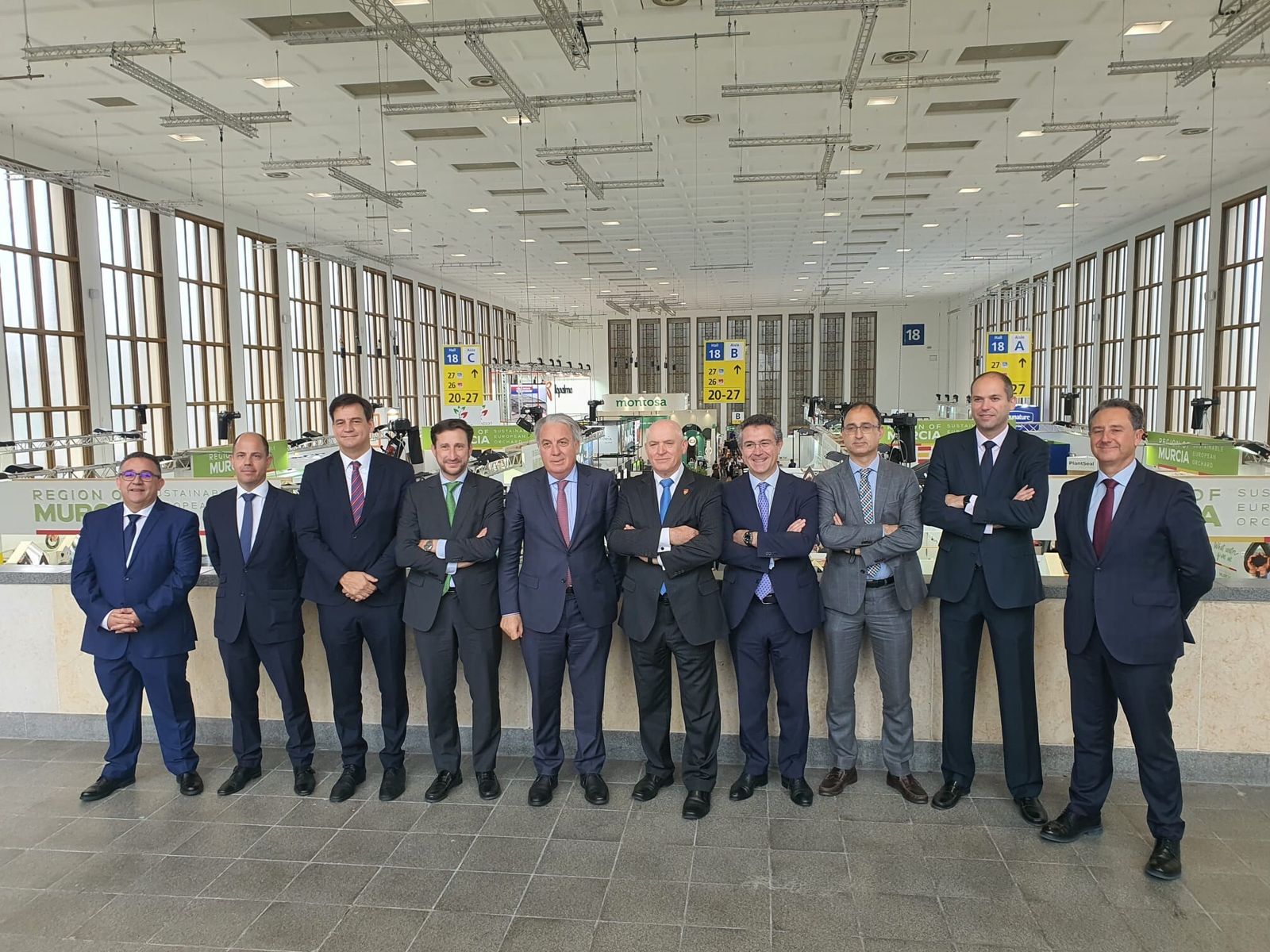 Delegación de Cajamar en Fruit Logistica 2022