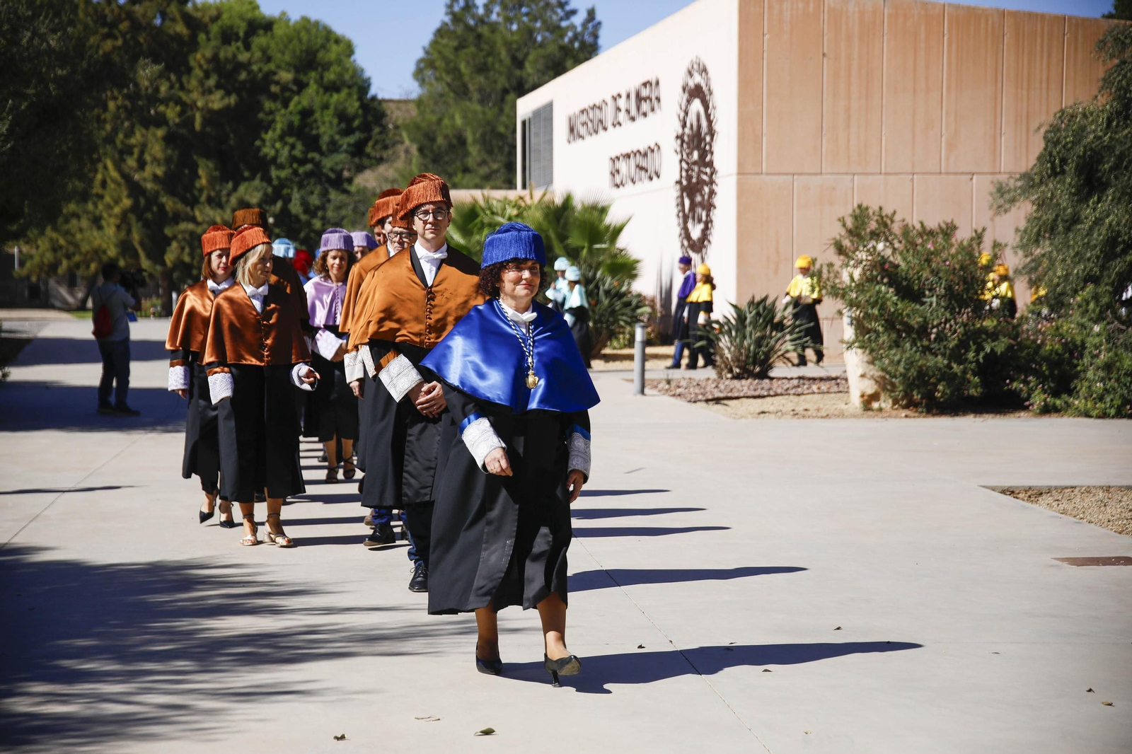 Las mejores imágenes de inauguración en el curso académico 2024-2025 de la Universidad de Almería