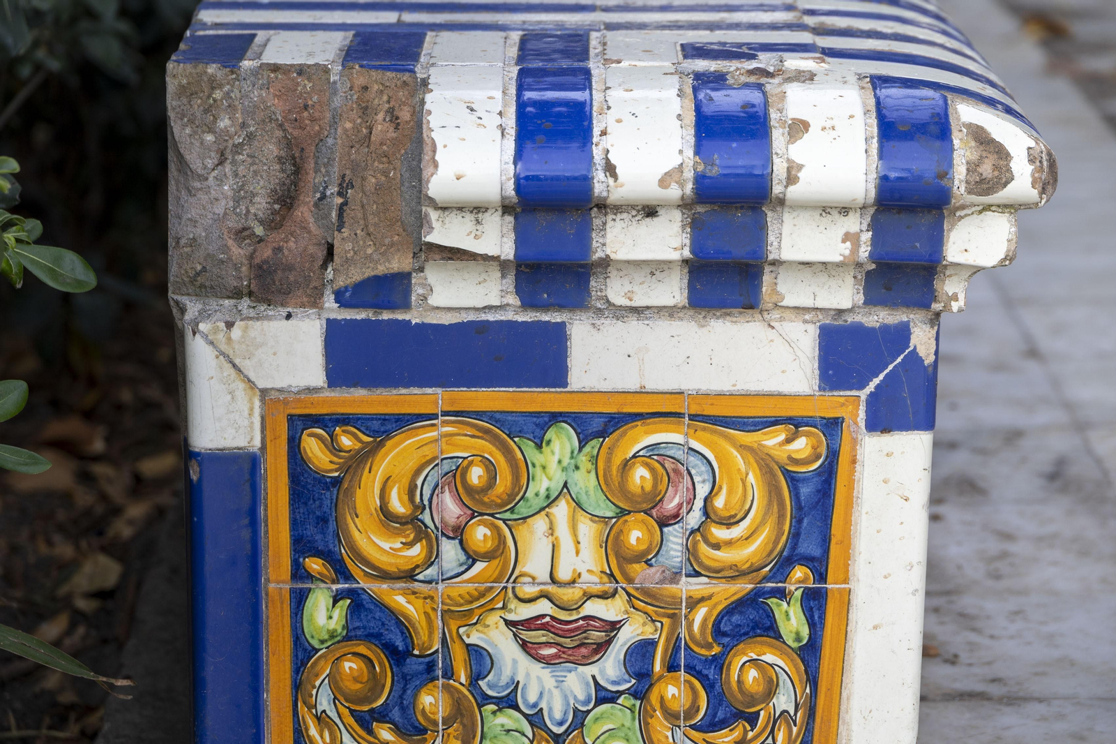 Las imágenes del mal estado de los paseos de Cádiz