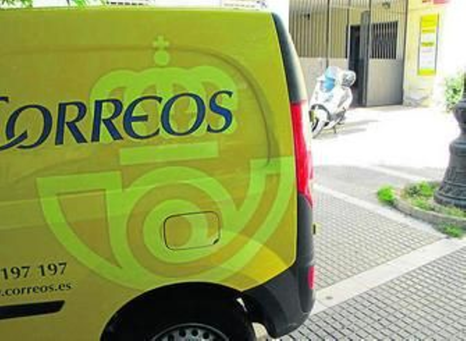 Oficina de Corres de Puerto Real, en la Plaza Blas Infante.