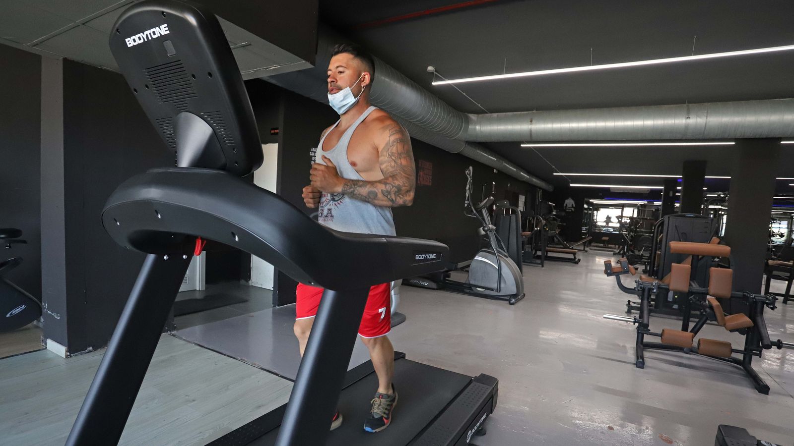 Gimnasios del Campo de Gibraltar en la fase 3