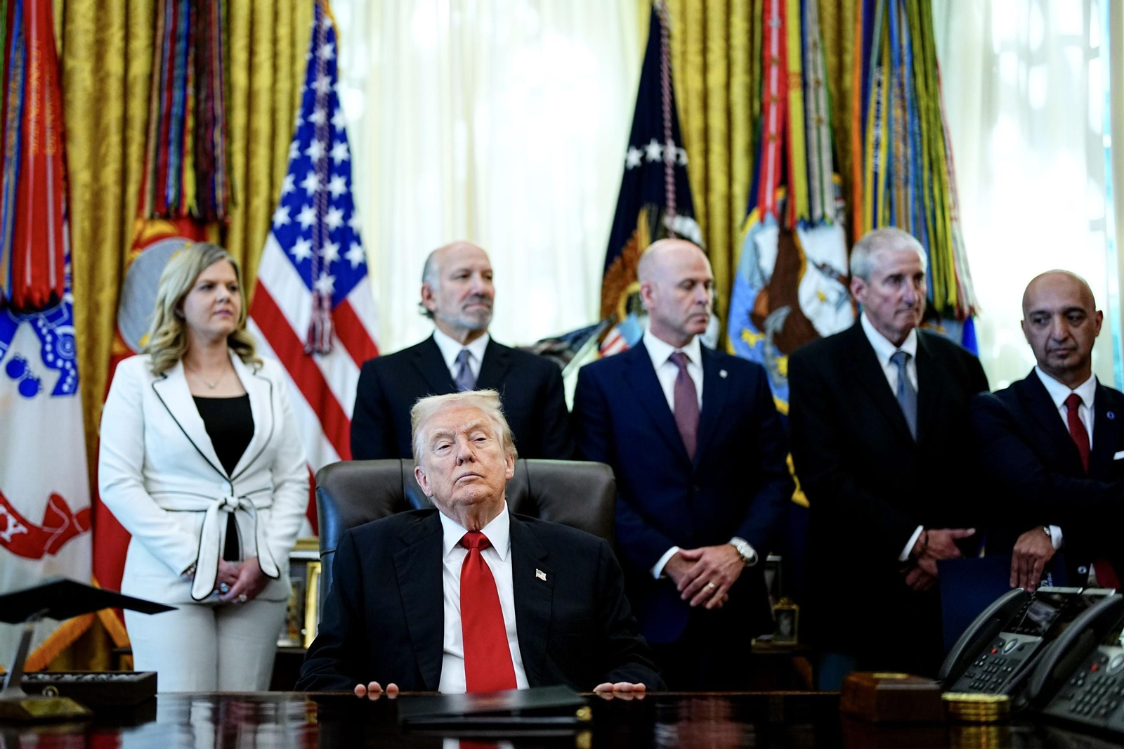 El presidente de Estados Unidos, Donald Trump, anuncia un acuerdo con las farmacéuticas Novo Nordisk y Eli Lilly este jueves. El presidente de Estados Unidos, Donald Trump, anuncia un acuerdo con las farmacéuticas Novo Nordisk y Eli Lilly este jueves.