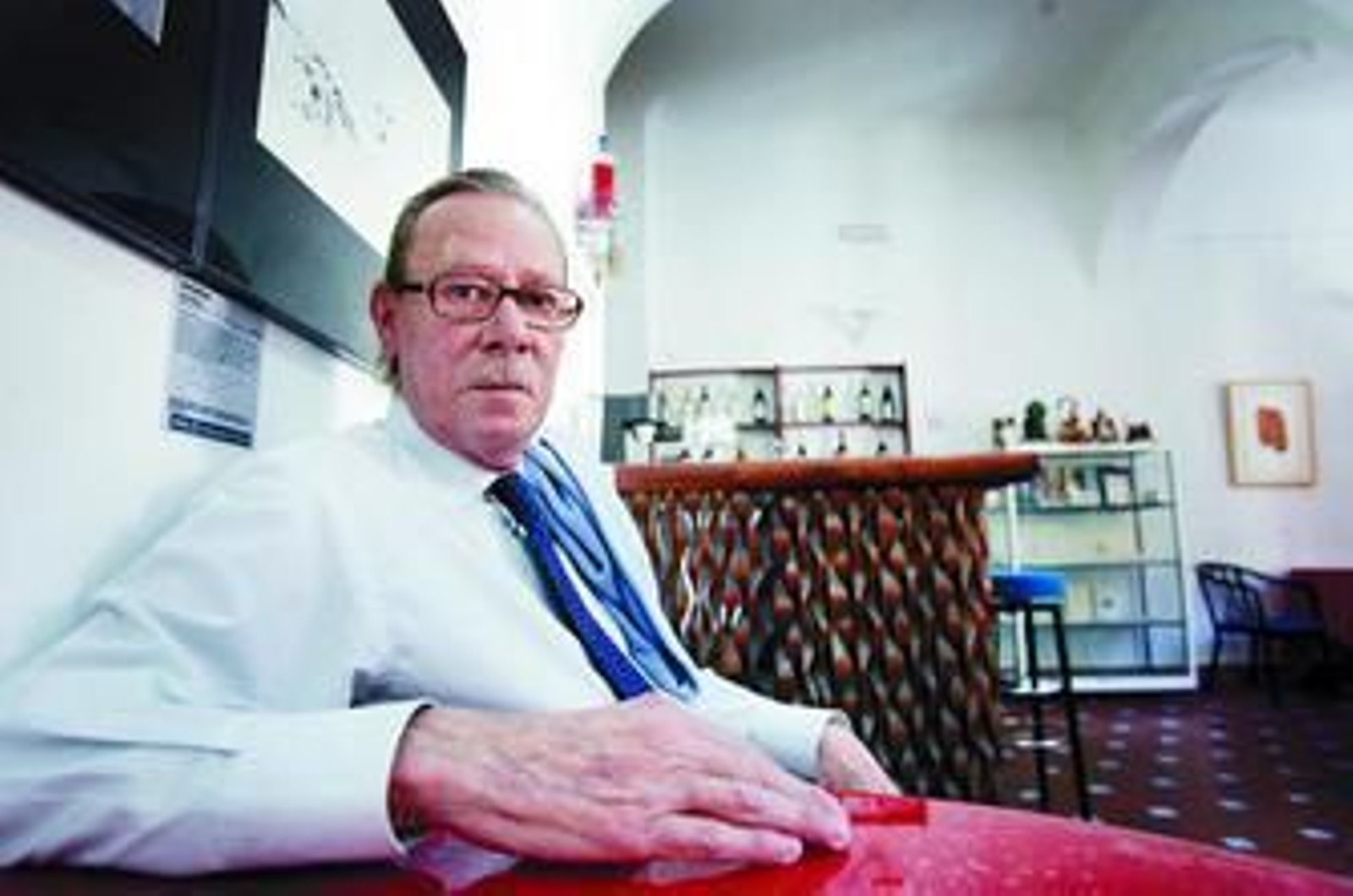 González Pedraza, el pasado junio, en el Ateneo de Málaga.