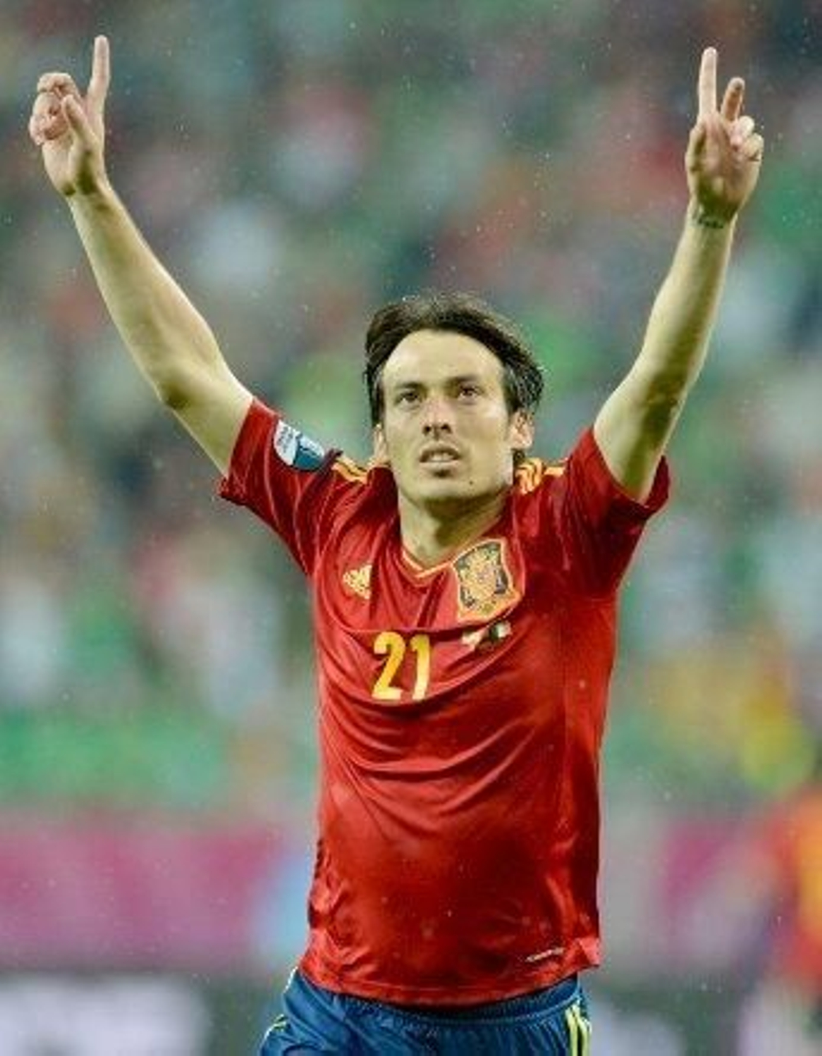 David Silva, el 'actor secundario' de España