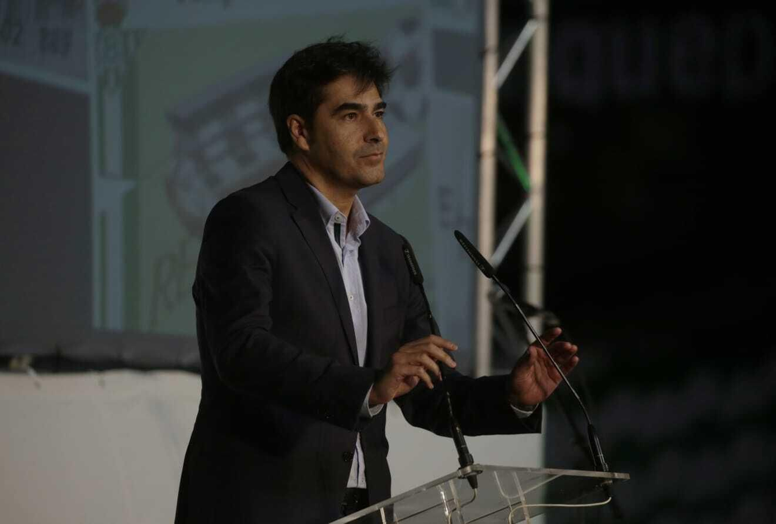 Ángel Haro, en un momento de su intervención.