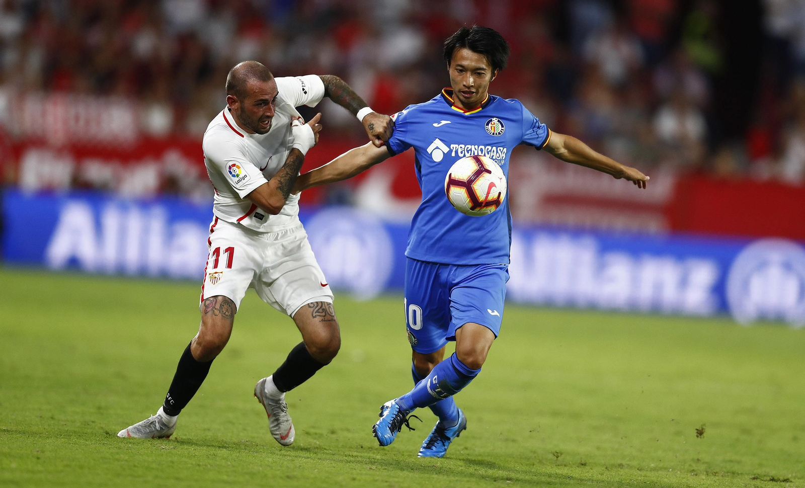 El Sevilla FC-Getafe, en imágenes