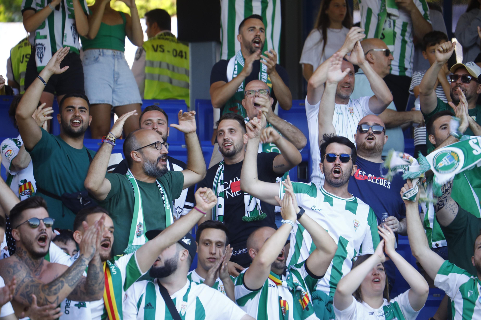 Así vivió la afición del Córdoba CF el partido ante el Barcelona Atlètic en el Estadio Johan Cruyff